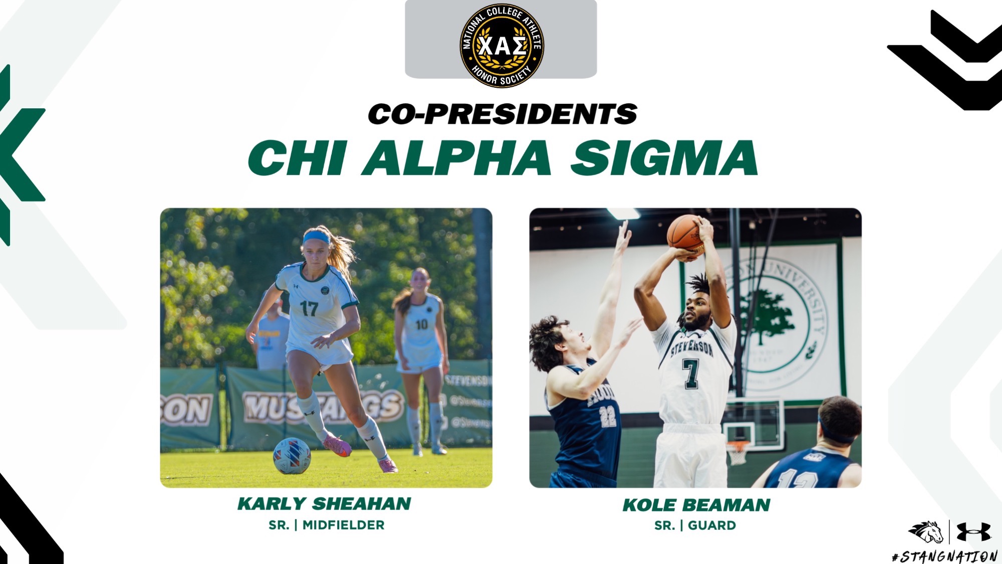 Chi Alpha Sigma Co-Presidents 2026-27