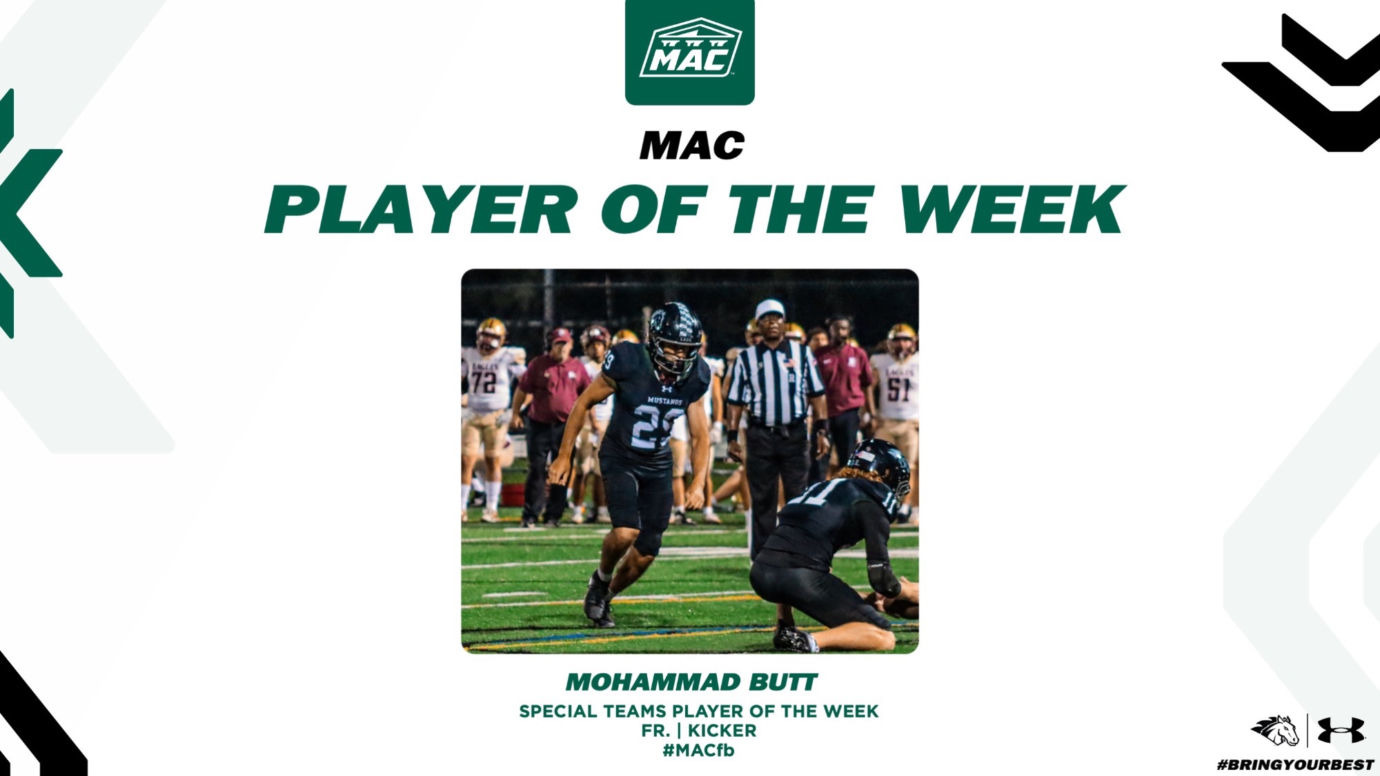 Butt for Week 2 Player of the Week