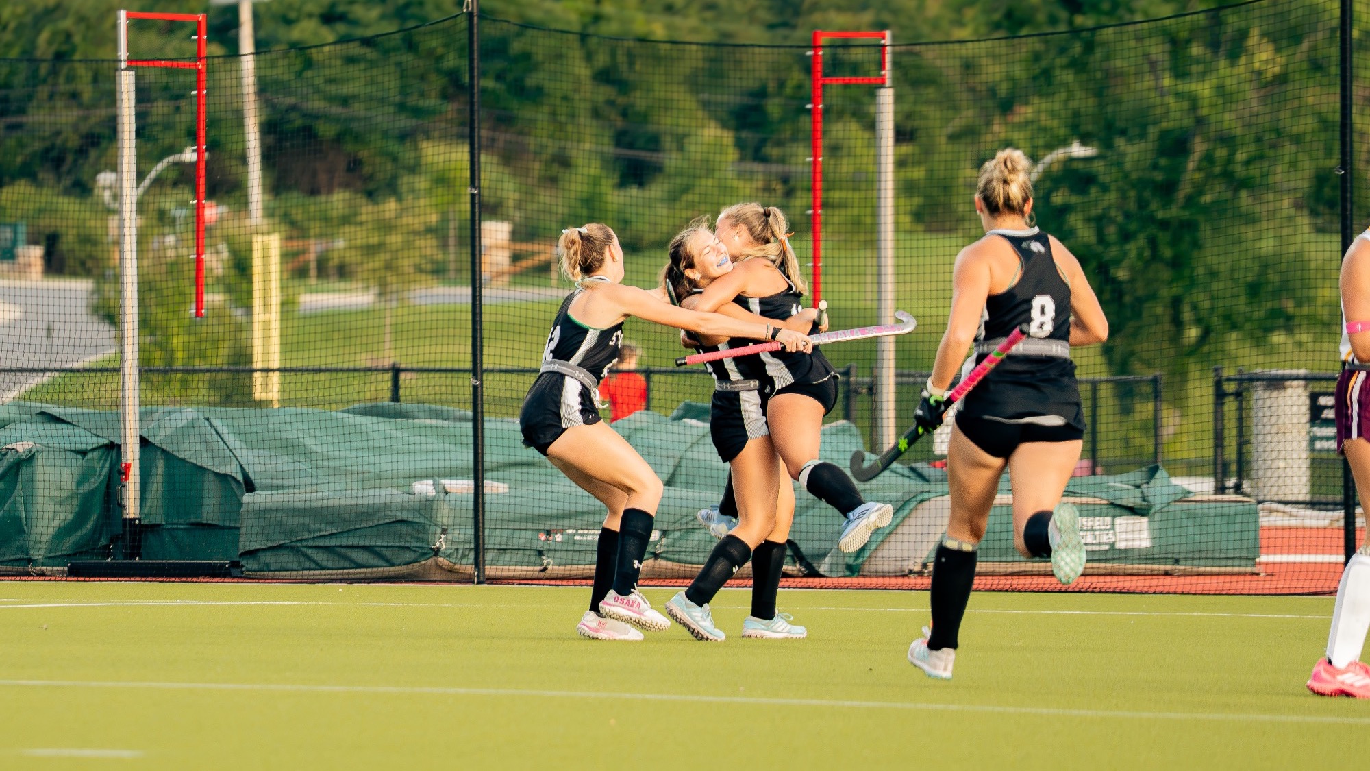 Field Hockey goal celebration