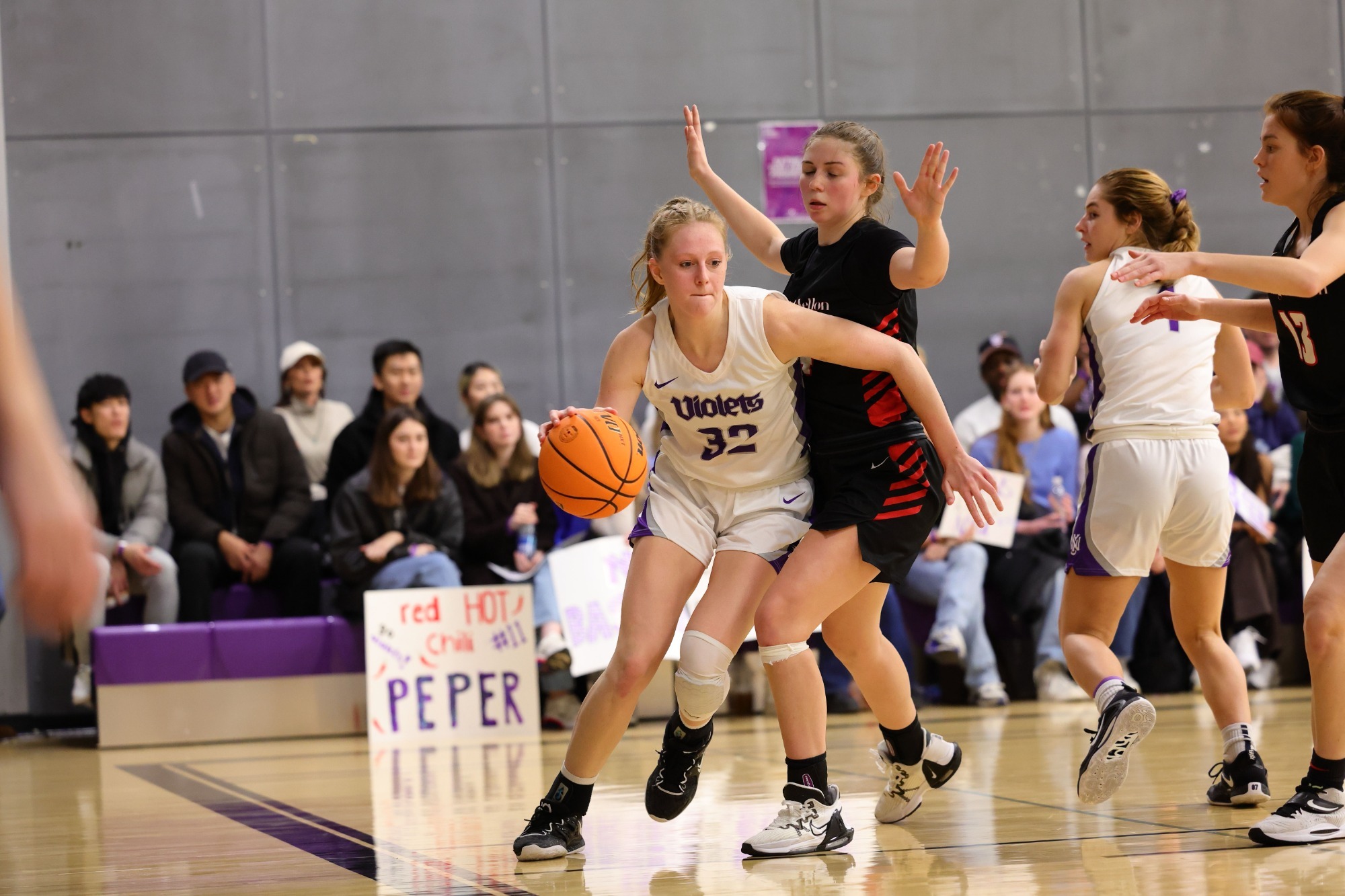 Natalie Bruns Throws Block Party as NYU Women's Basketball Wins Again