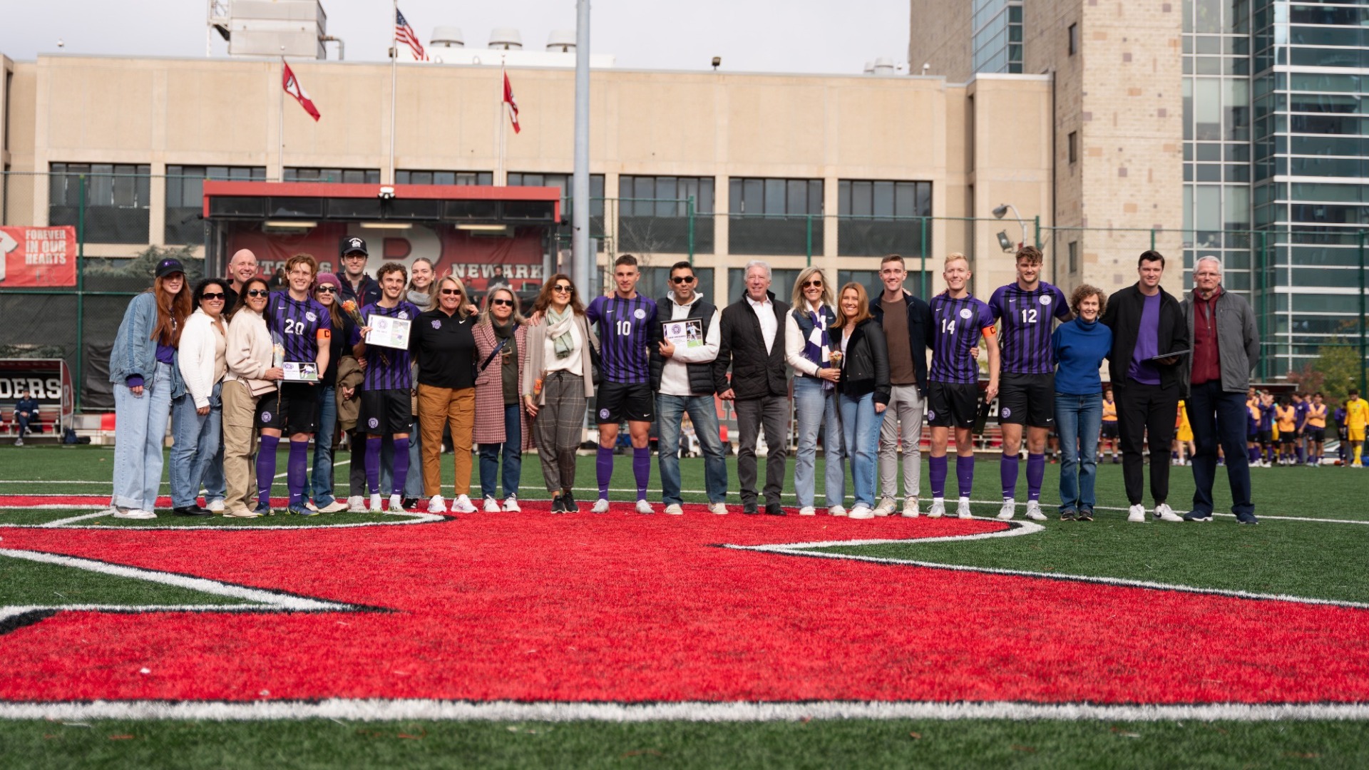 Men's Soccer Draws with Brandeis on Senior Day NYU Athletics