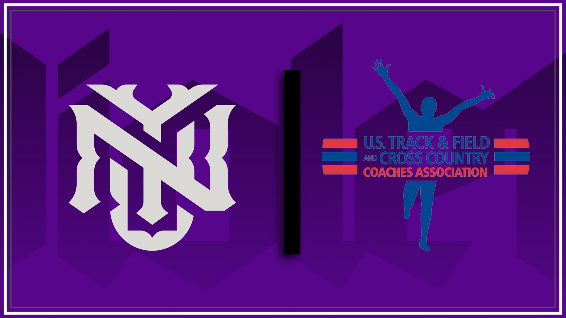 NYU Monogram and USTFCCCA Logo