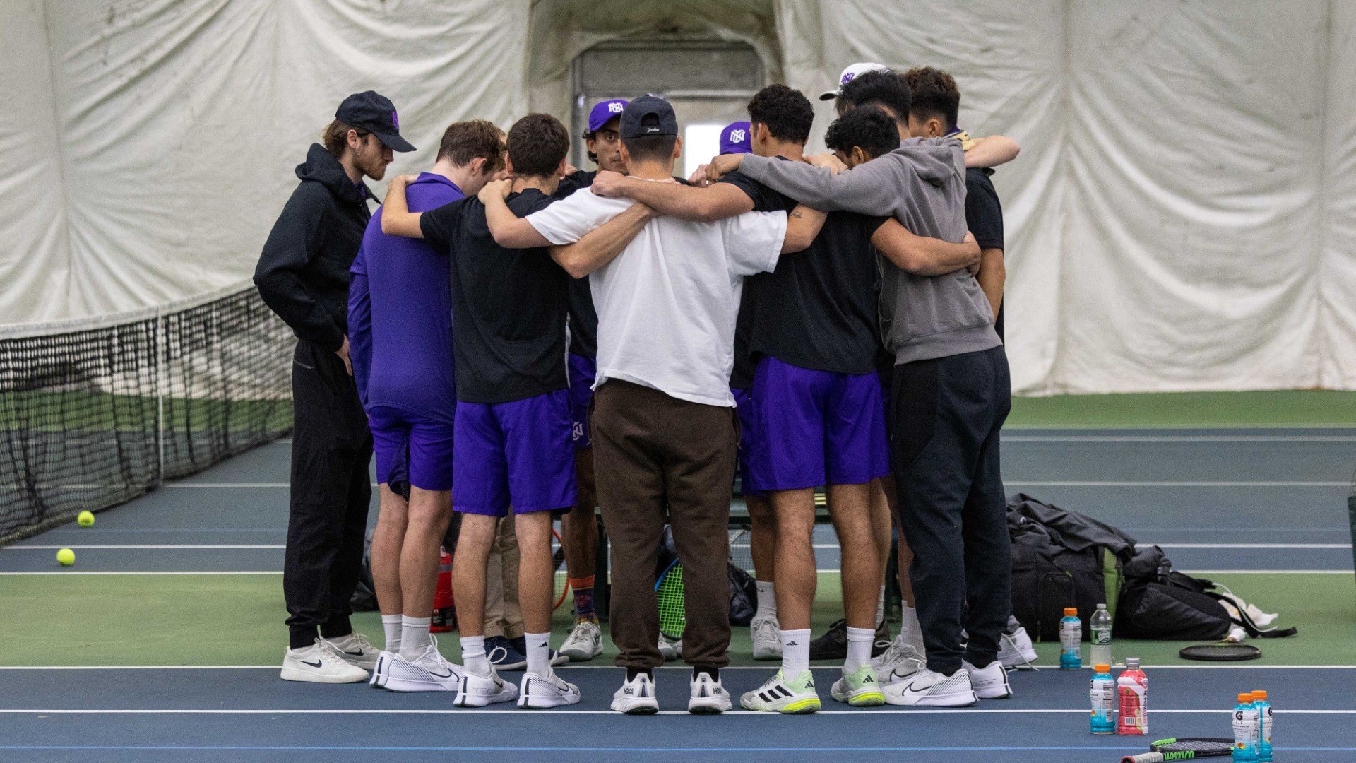 Men's Tennis Huddle