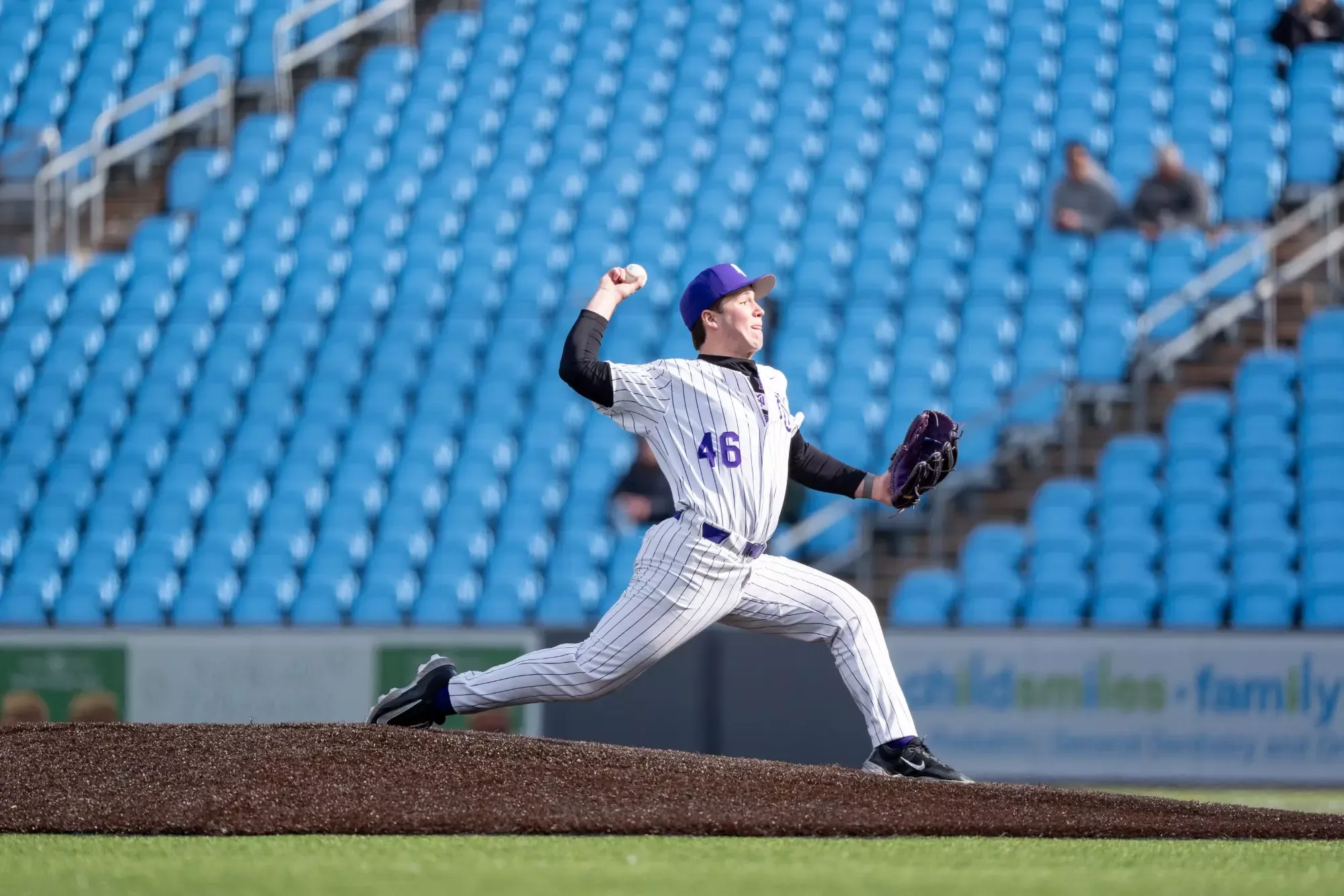 Cooper Paule pitching