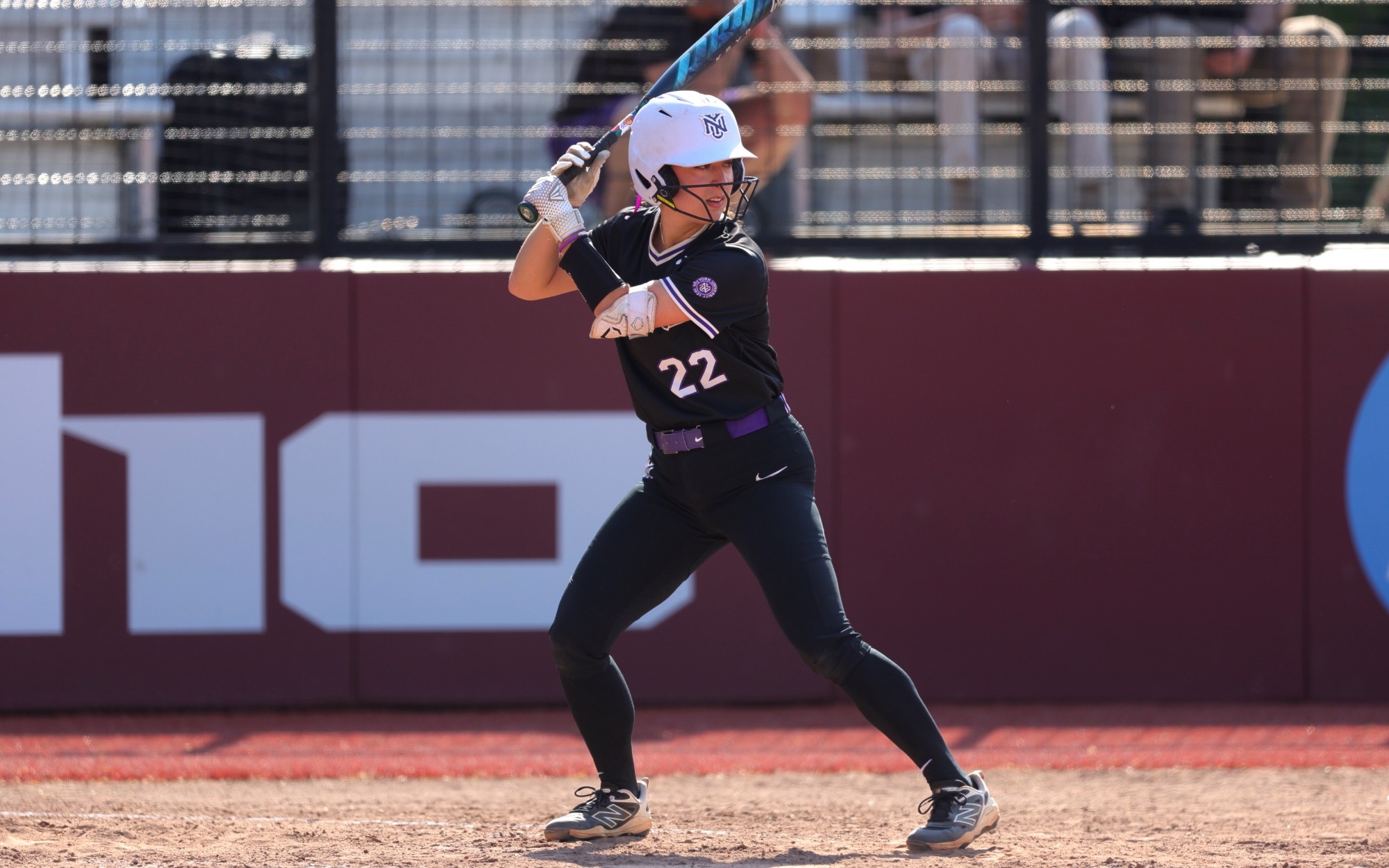 Nicole Cicchetti hitting