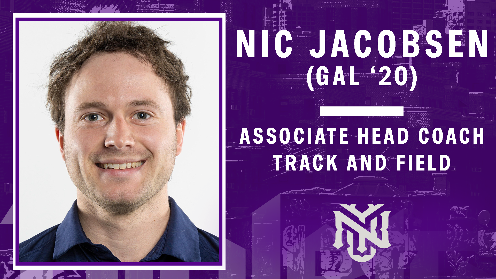 Nic Jacobsen (GAL '20) returns to NYU Track and Field program