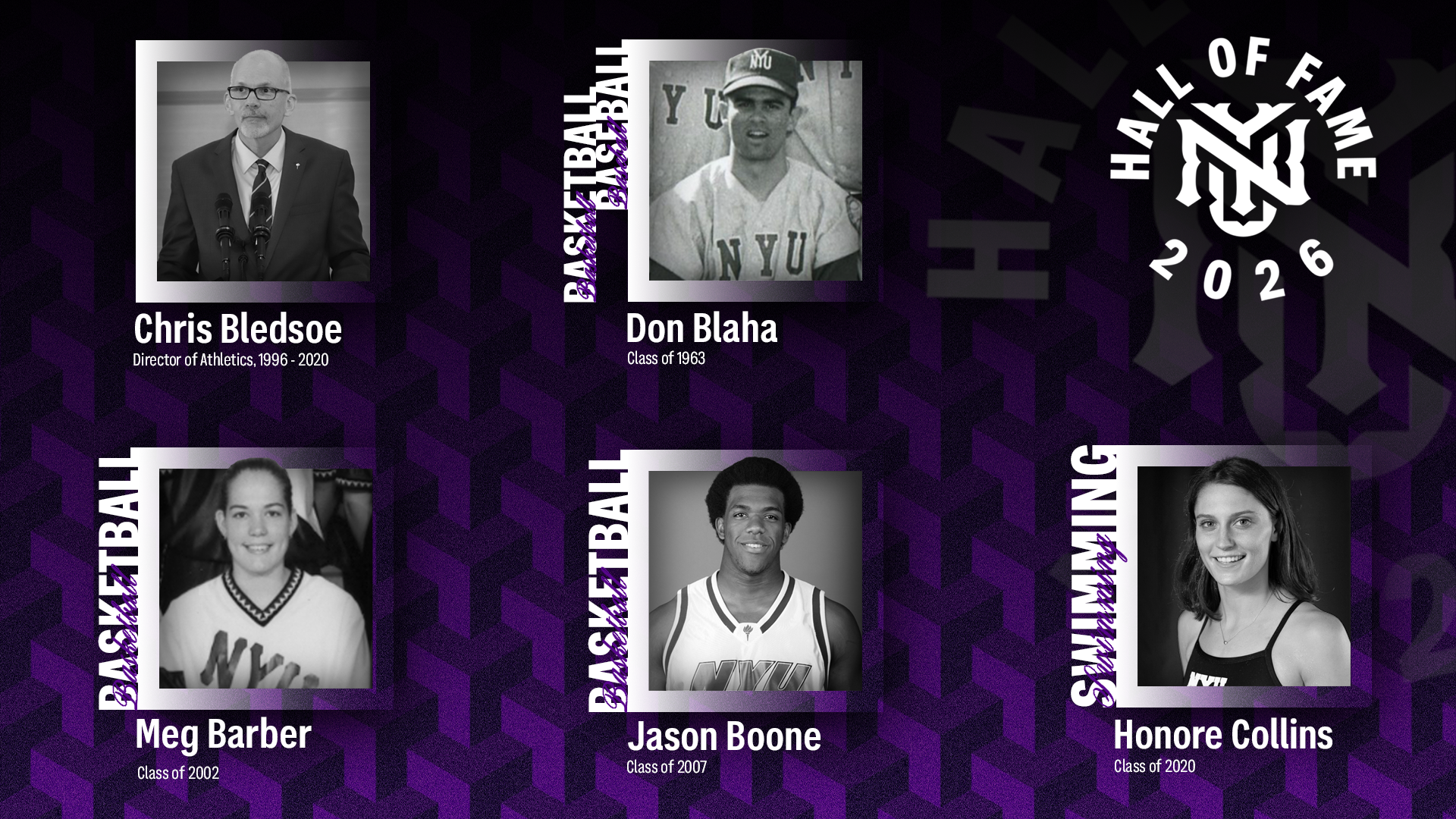 2026 NYU Athletics Hall of Fame class announced