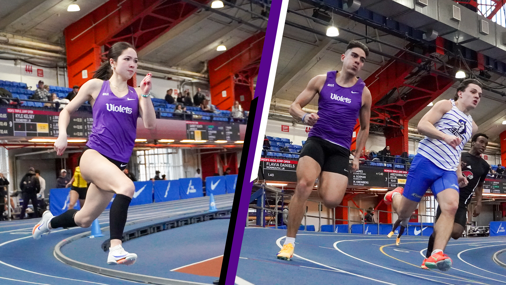 Track and Field runs at NYU DIII Invitational