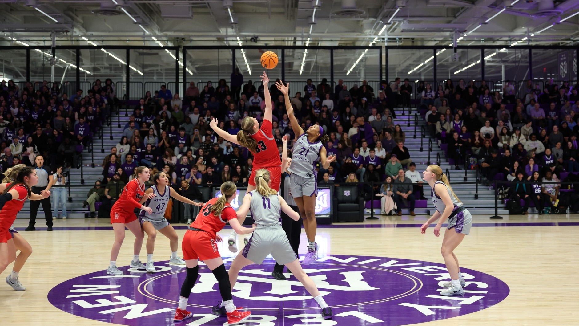 Women's basketball tip off