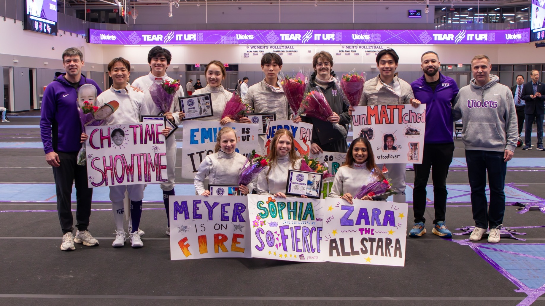 2026 Fencing senior day