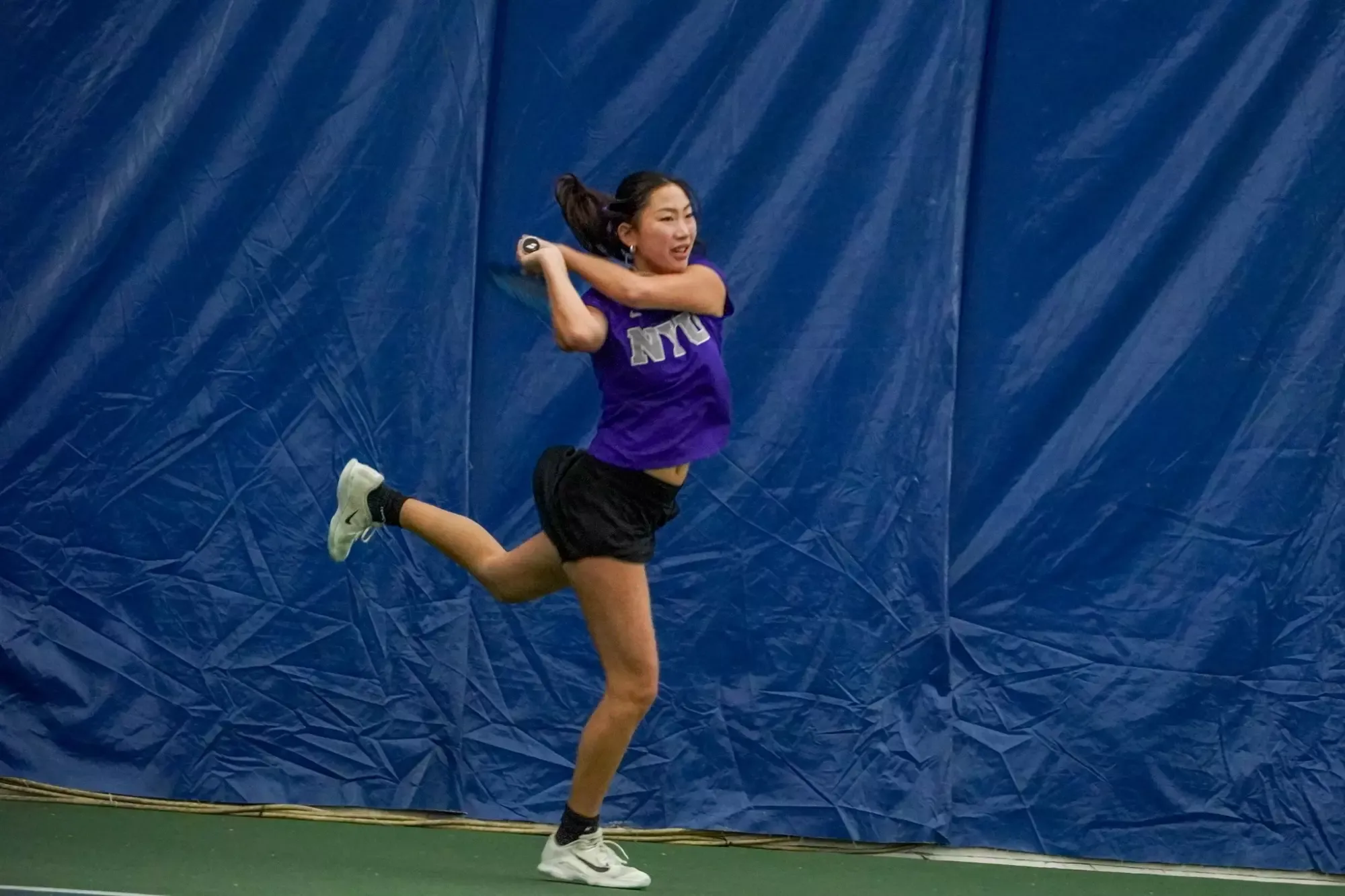 Victoria Wang action shot