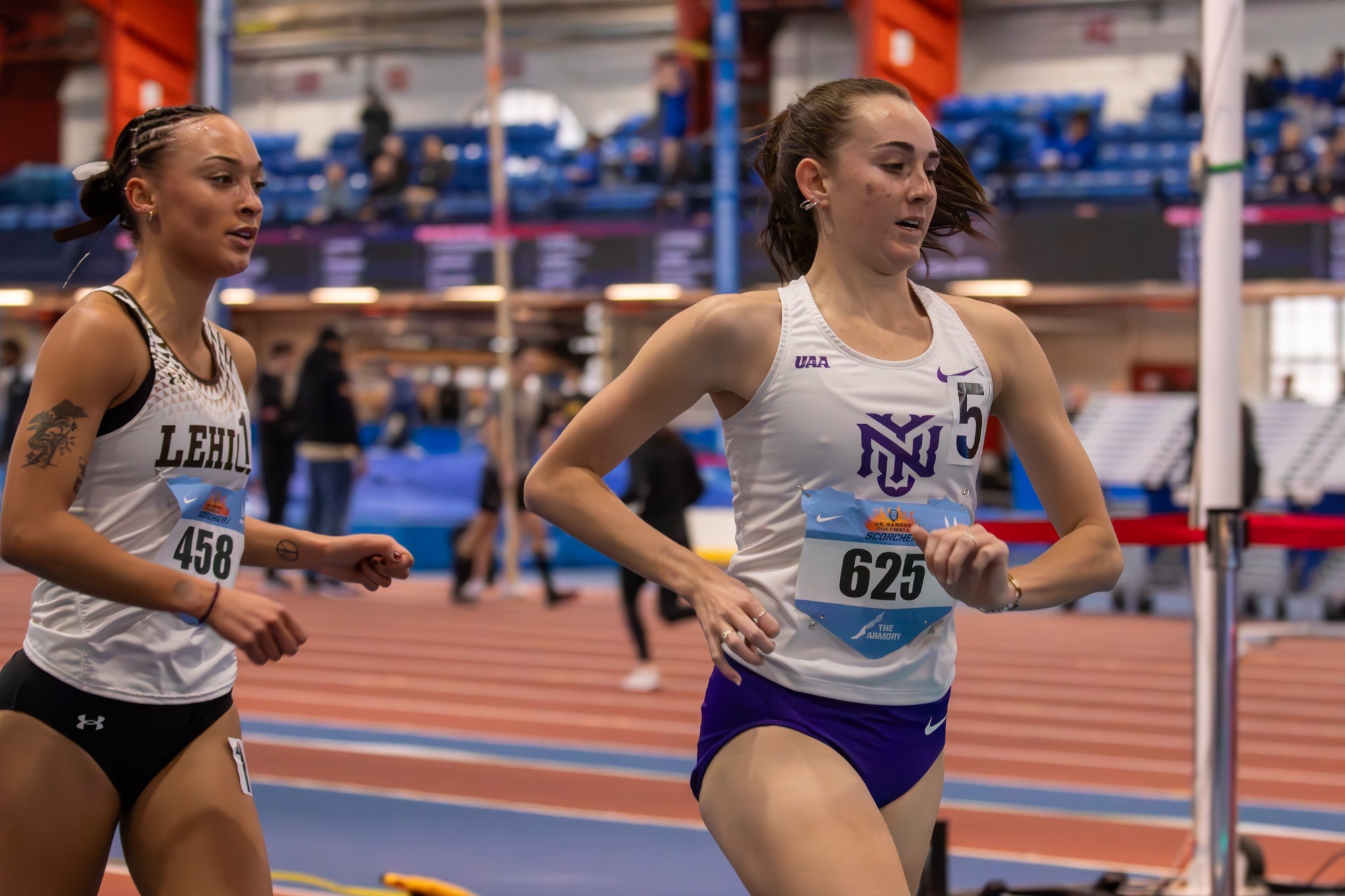 Emily Castles action shot