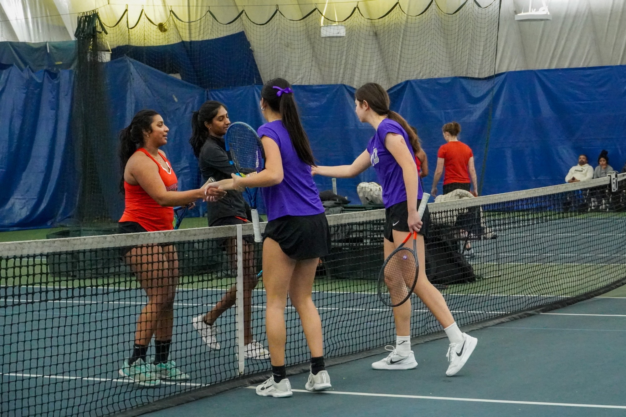 Wang and Kast action shot