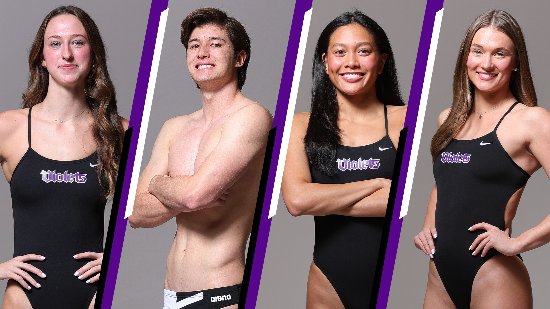 Swimming and Diving team earned four honorees to the CSC Academic All-American teams