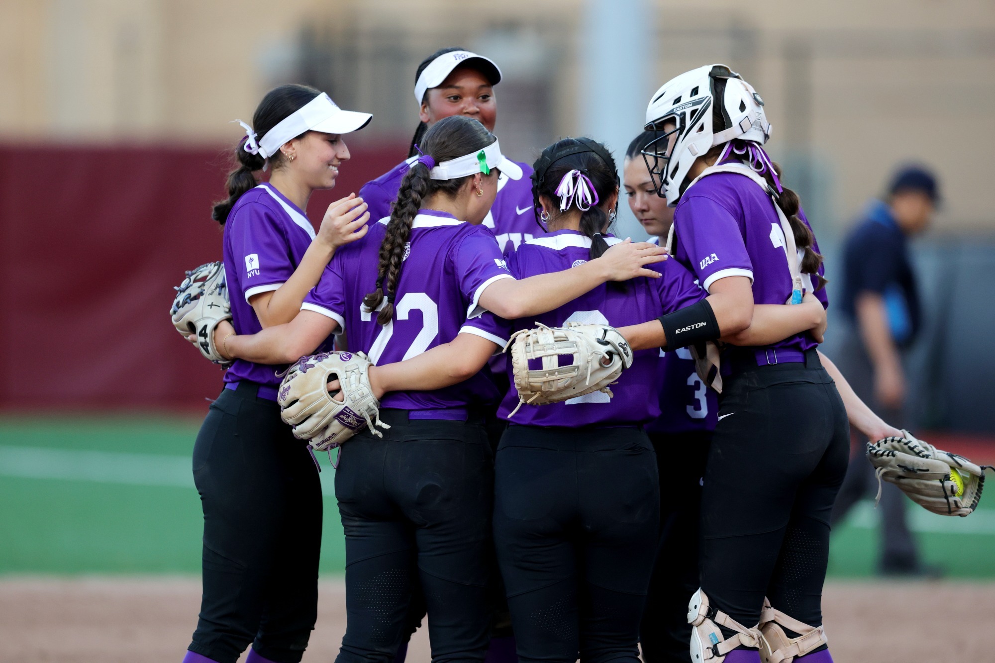 Softball team shot