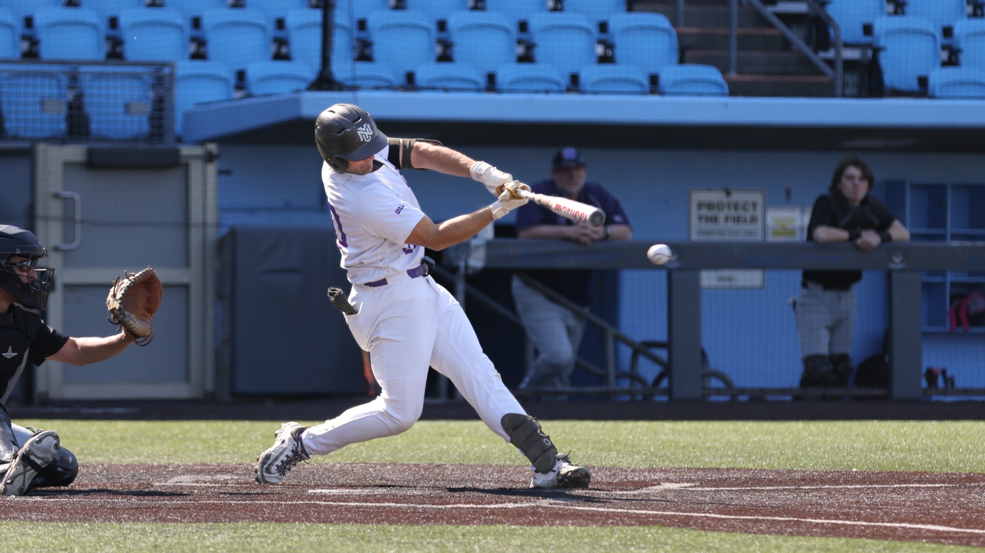 Kosta Mocklis hits against CCNY