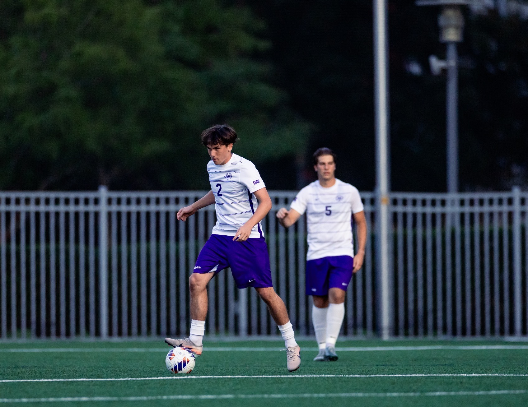 Luke Vilary scored the game-winning goal in NYU’s shutout victory over Stevens