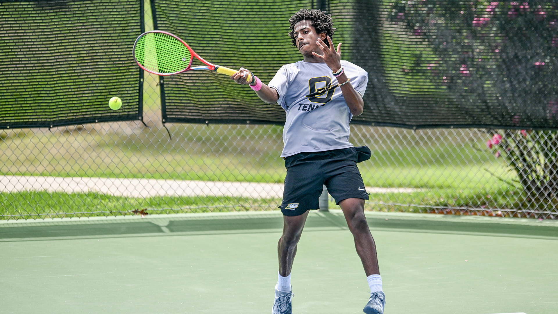 Southern Athletic Association 2025 Tennis Championship. Burns Park Tennis Center, North Little Rock Arkansas April 25, 2025 (Ted McClenning photographer)