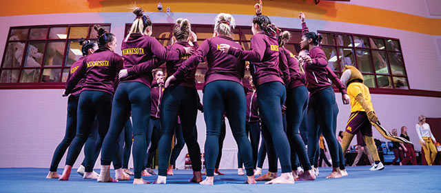 Gopher Women's Gymnastics Promotions