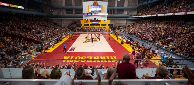 Gopher Volleyball Premium Seating