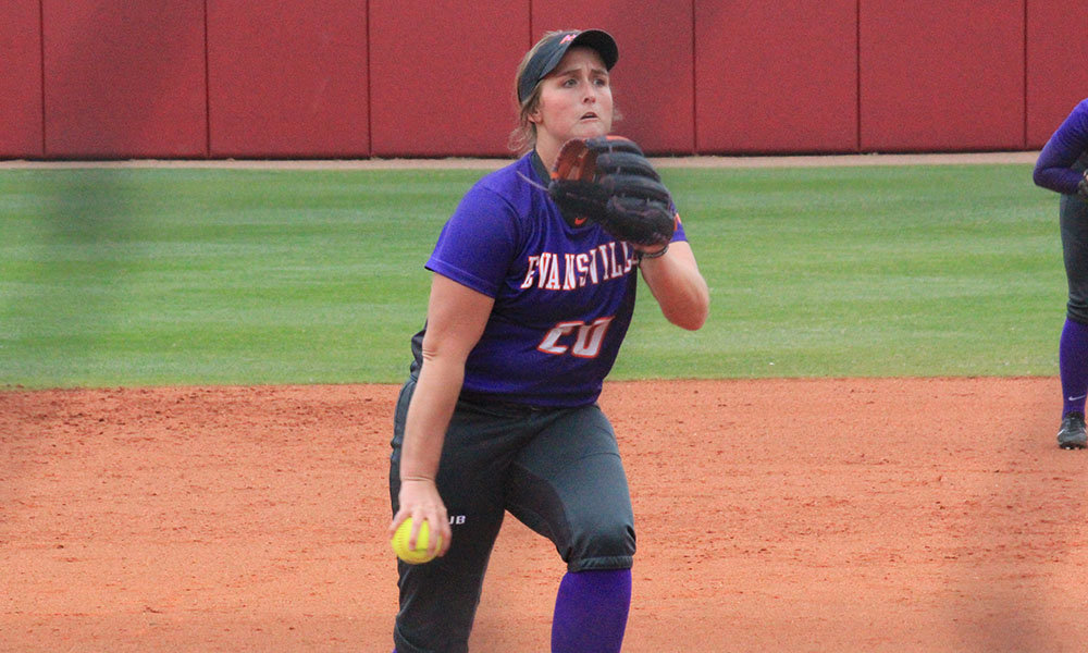 Ashleigh Downing Softball University of Evansville Athletics