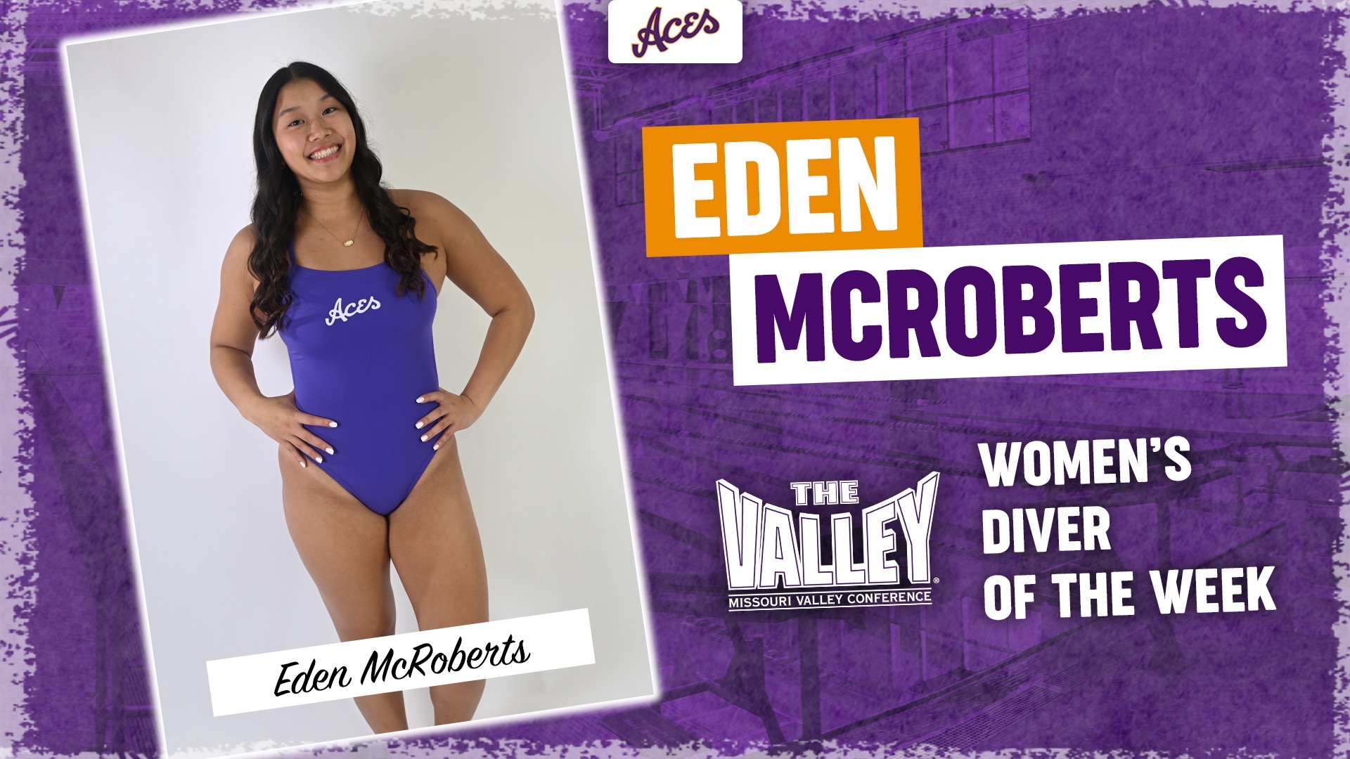 Eden McRoberts diver of the week