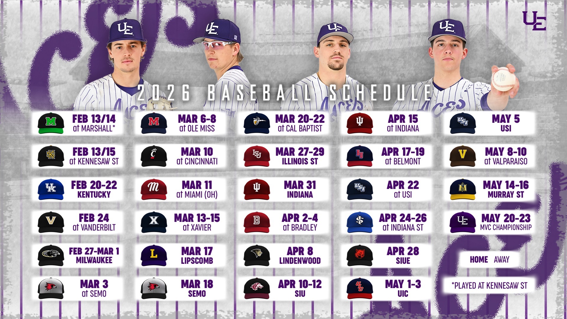 Baseball 2026 schedule updated