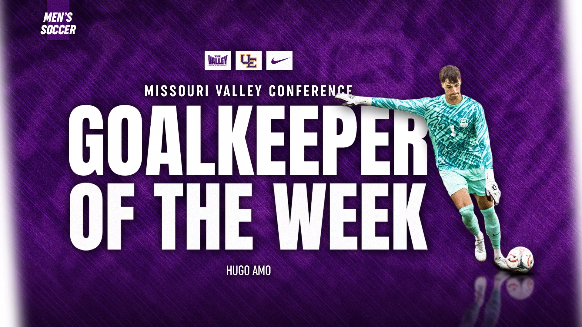 Hugo Amo MVC Goalkeeper of the Week