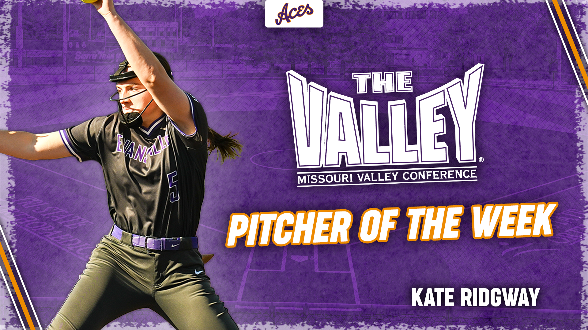 Kate Ridgway MVC Pitcher of the Week 2026