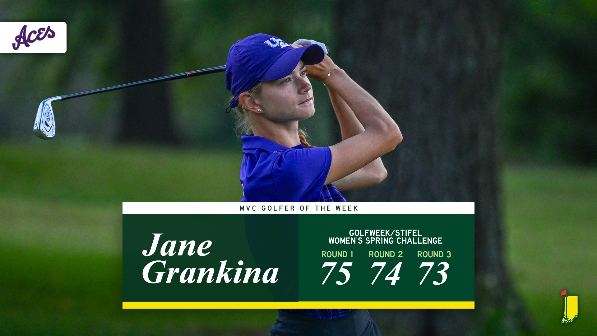 Jane Grankina MVC Golfer of the Week