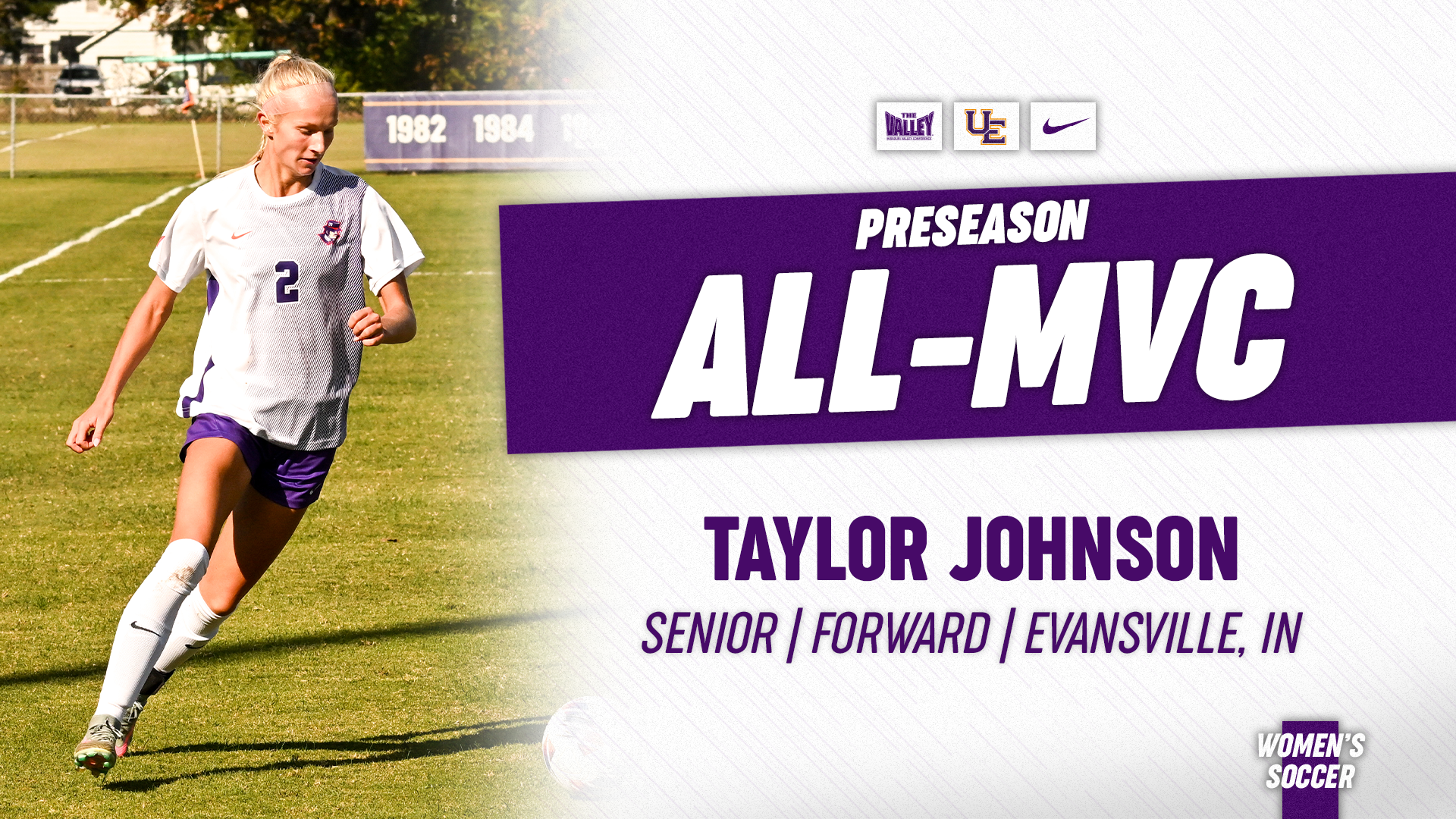 Taylor Johnson Preseason All-MVC 2026