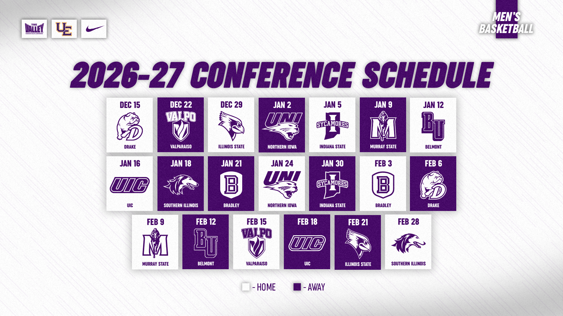 2026-27 MVC MBB Schedule