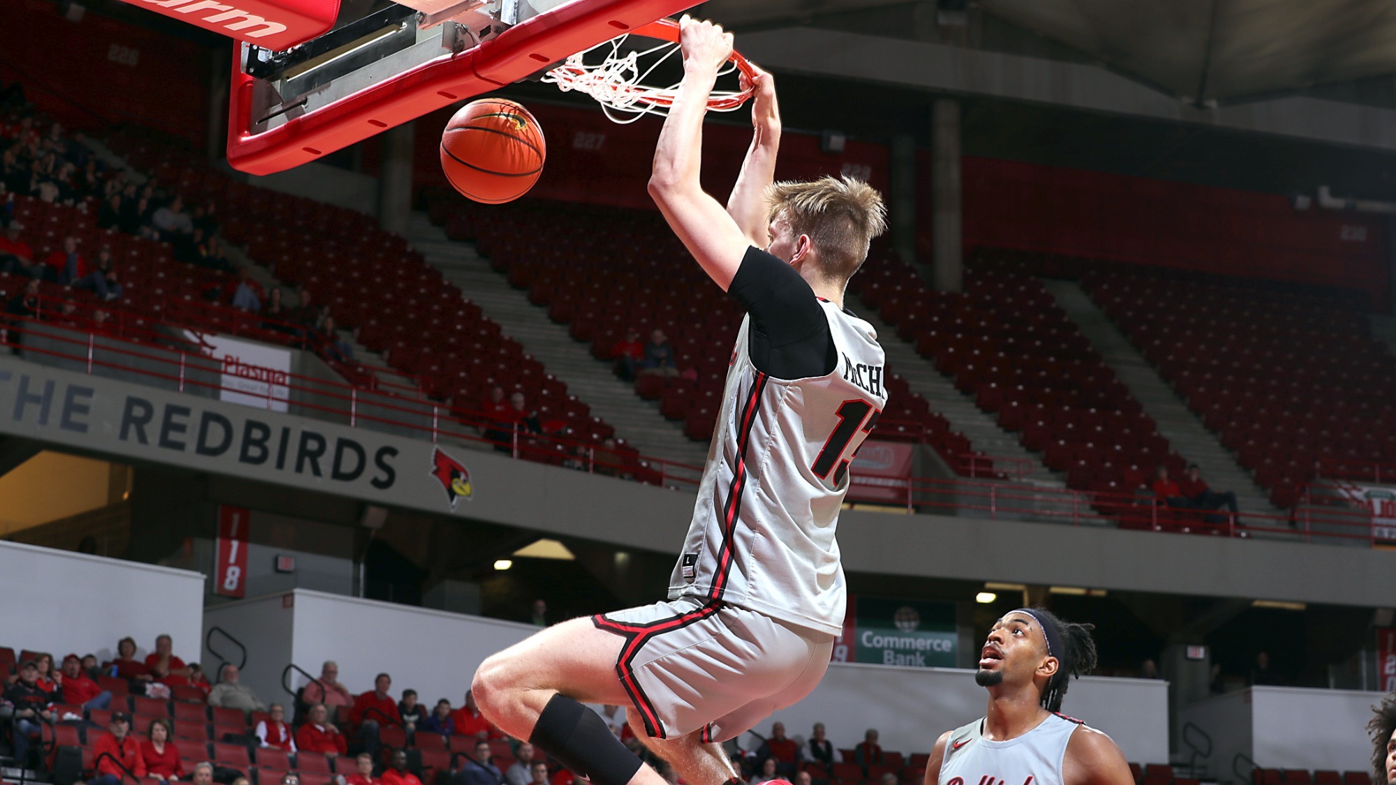 McChesney CareerHigh, Redbird Hot Shooting, Lead to ISU MVC Win