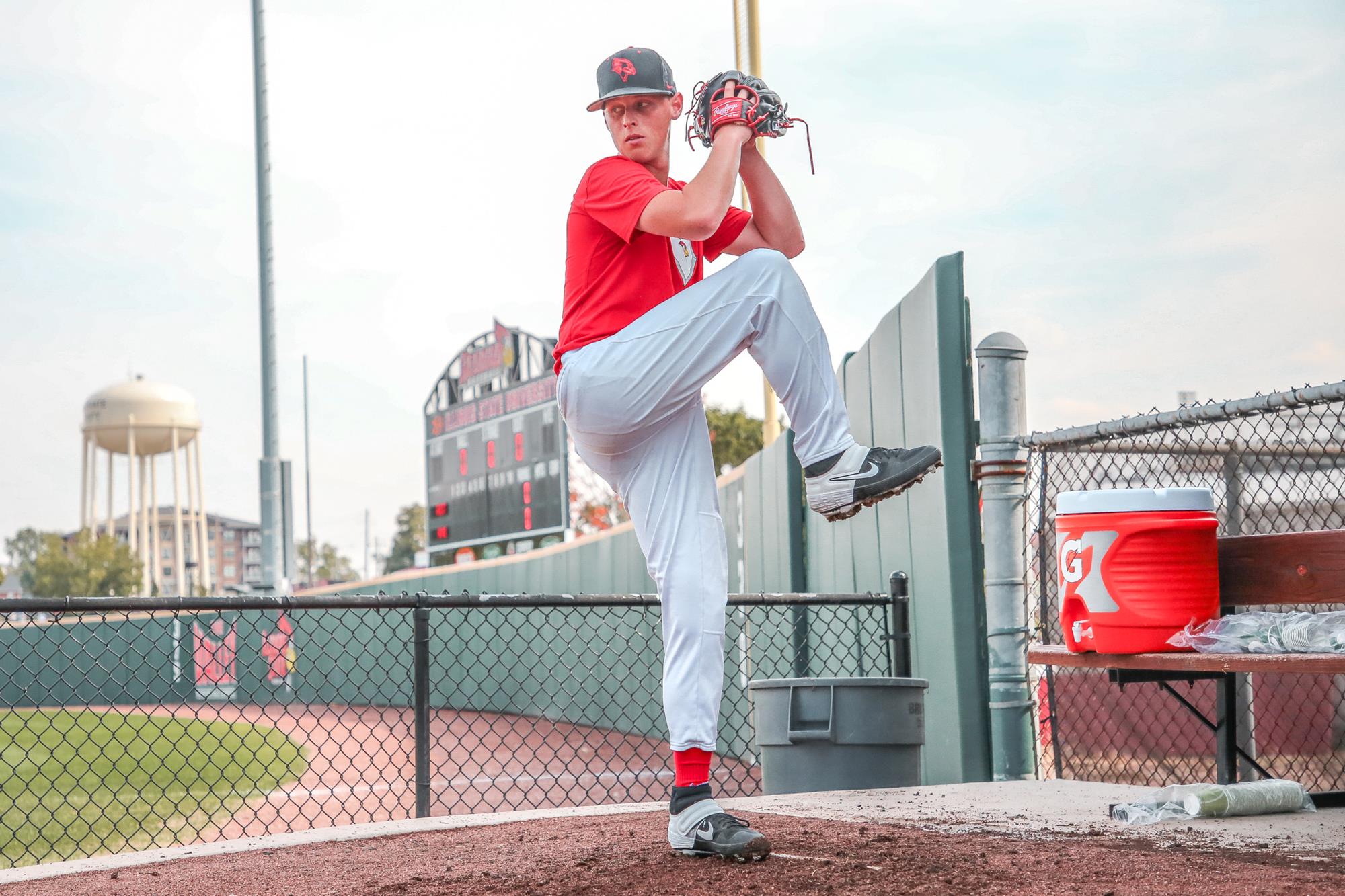 Trey Krause Baseball Illinois State University Athletics