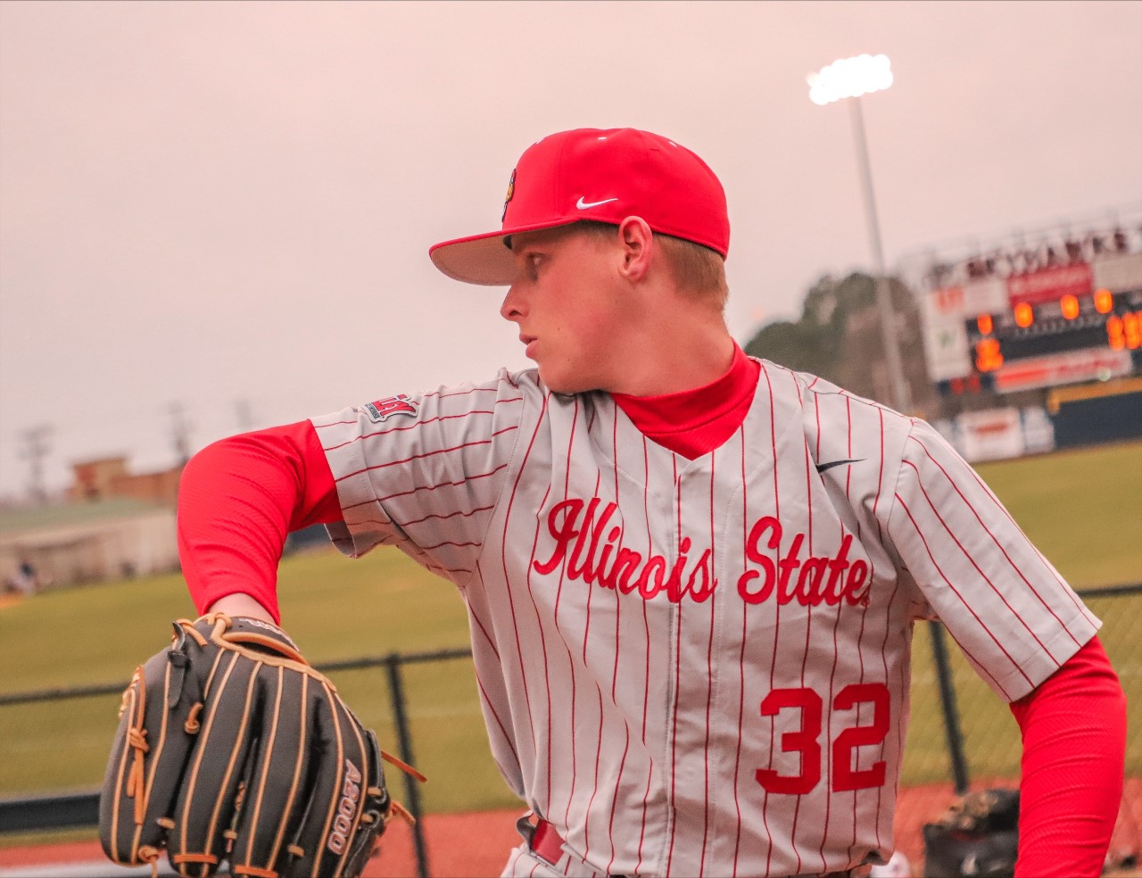 Trey Krause Baseball Illinois State University Athletics