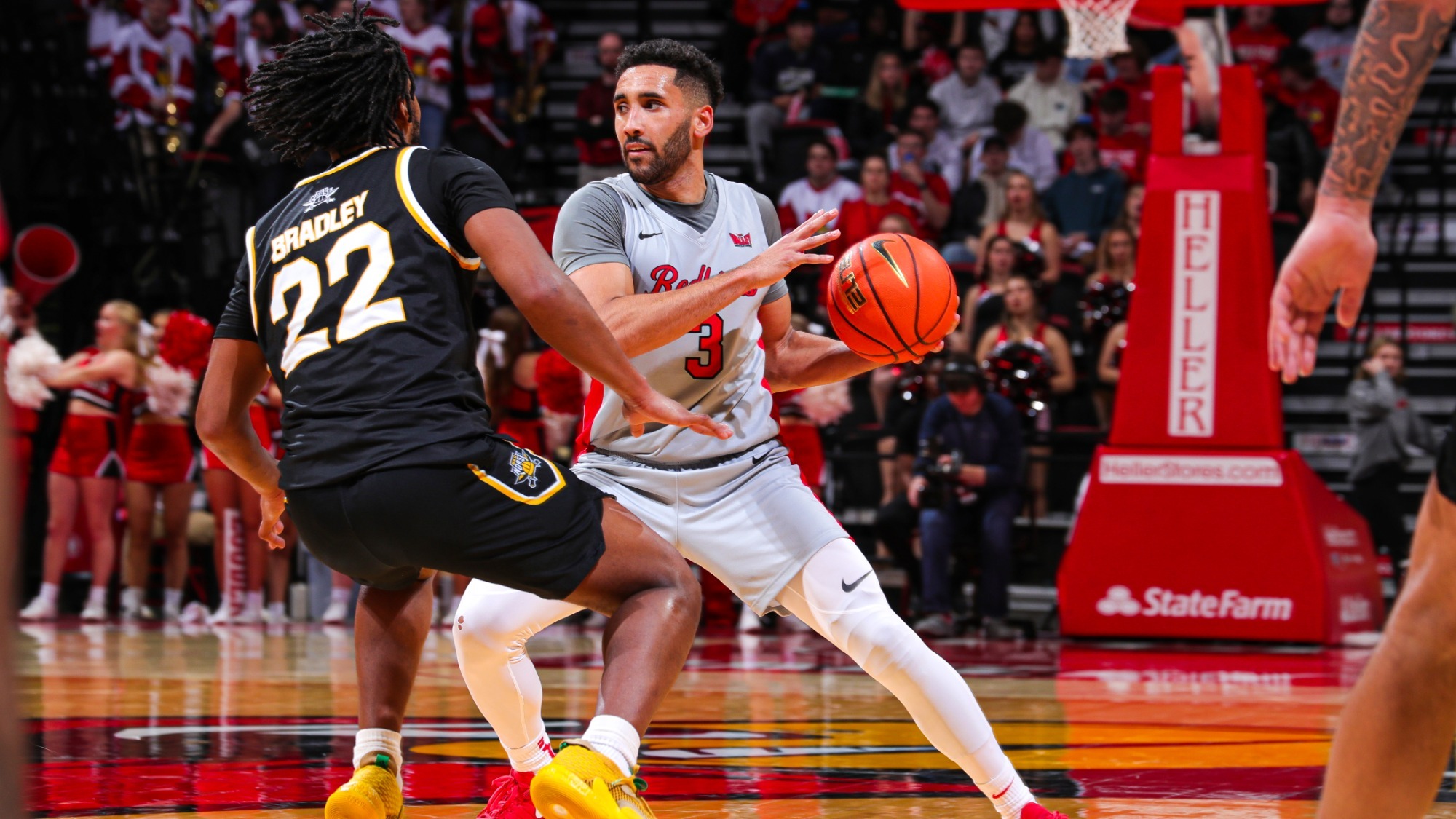 Balanced Effort Leads Redbirds to Win over Norse Illinois State