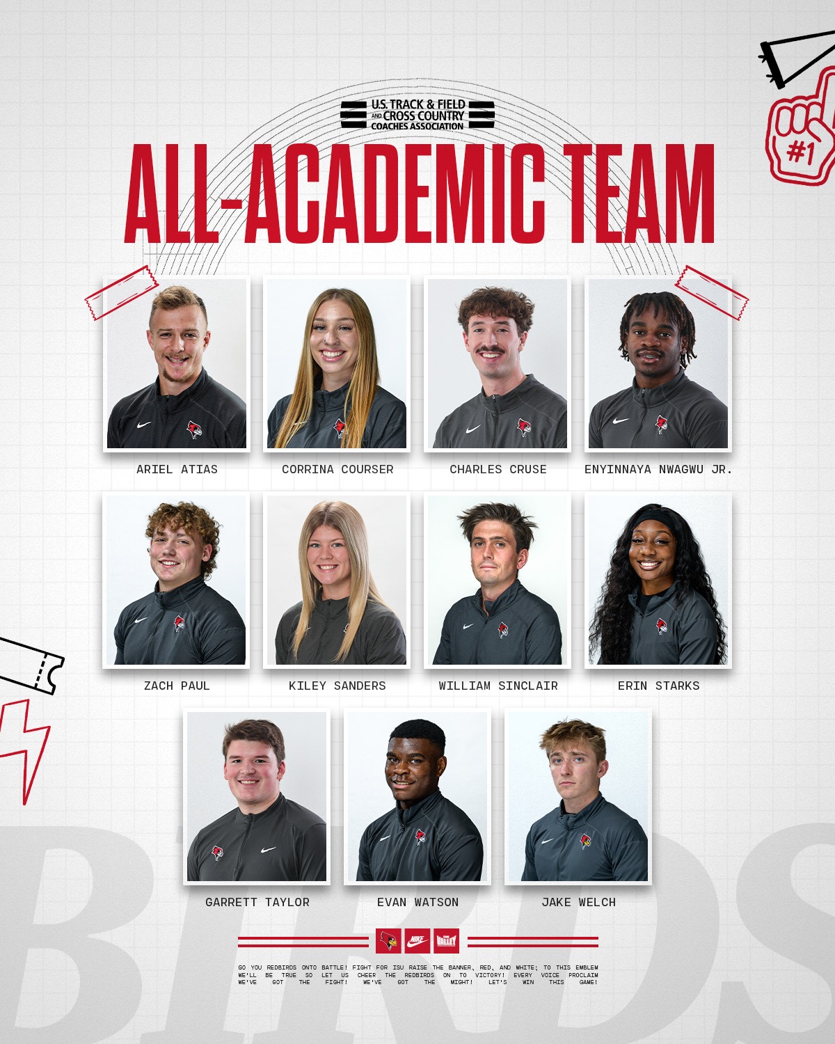 t&f All-academic honorees
