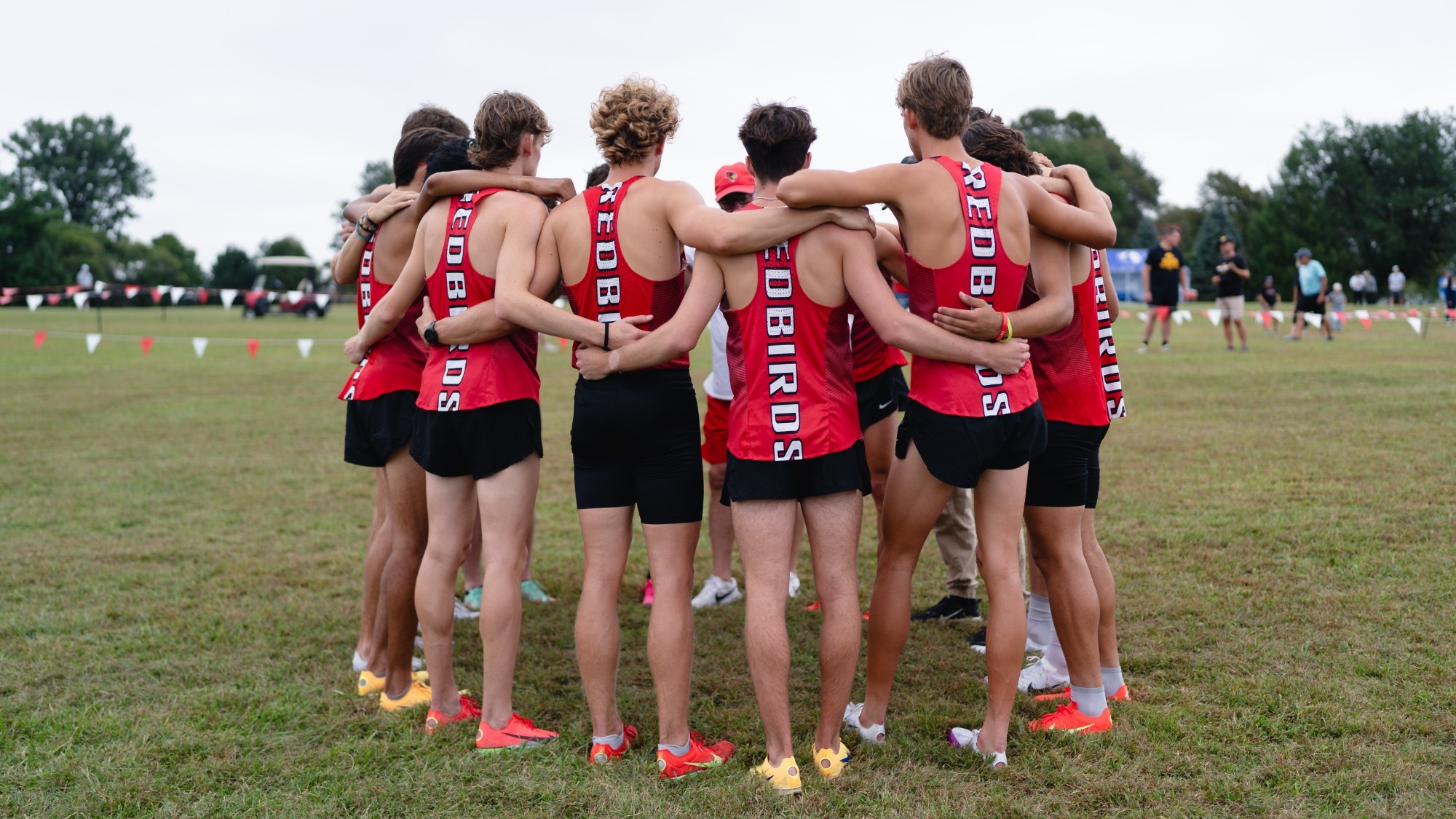 XC Team Huddle