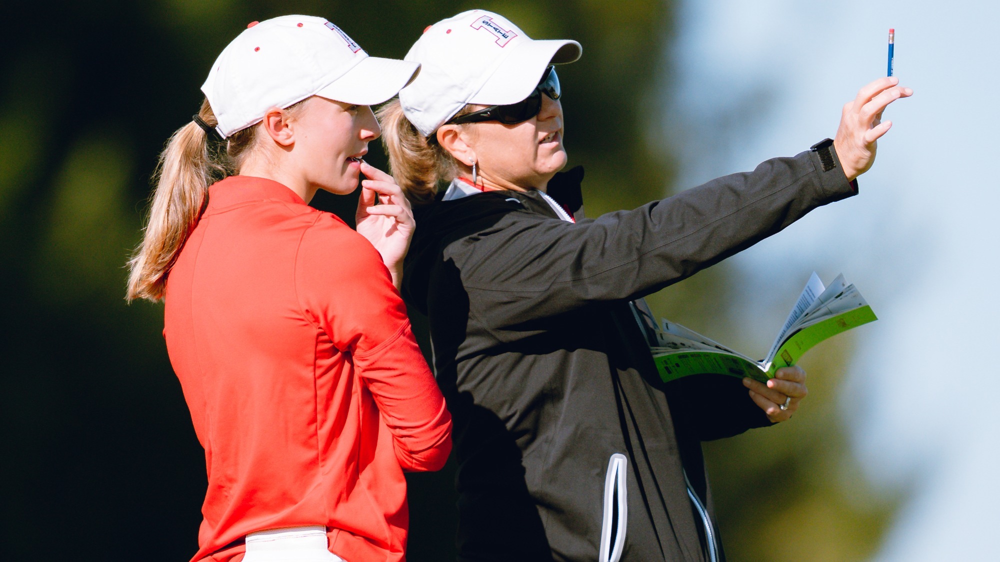 Coach Szymoniak and Alex Sparrow