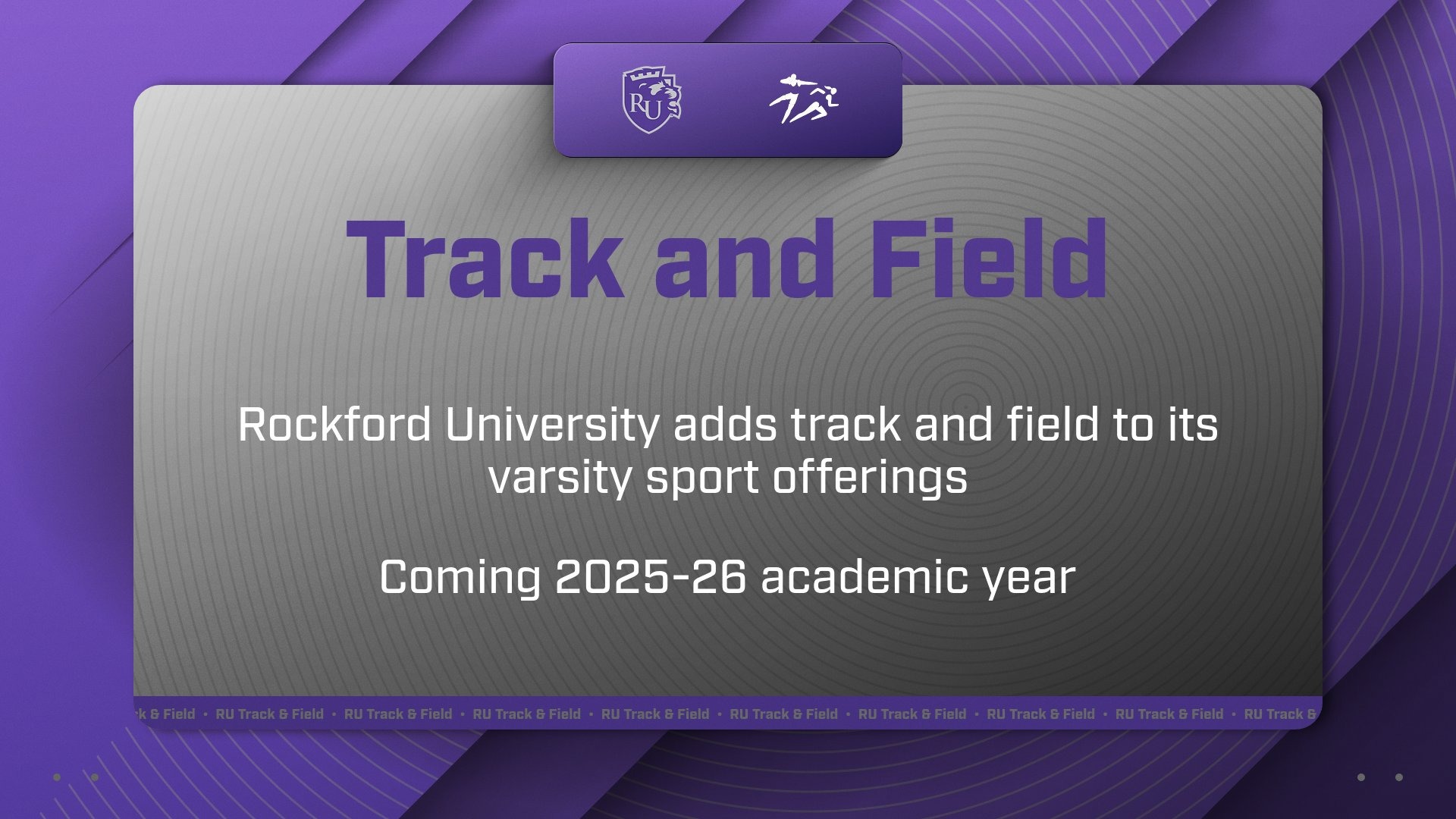 T&F Announcement