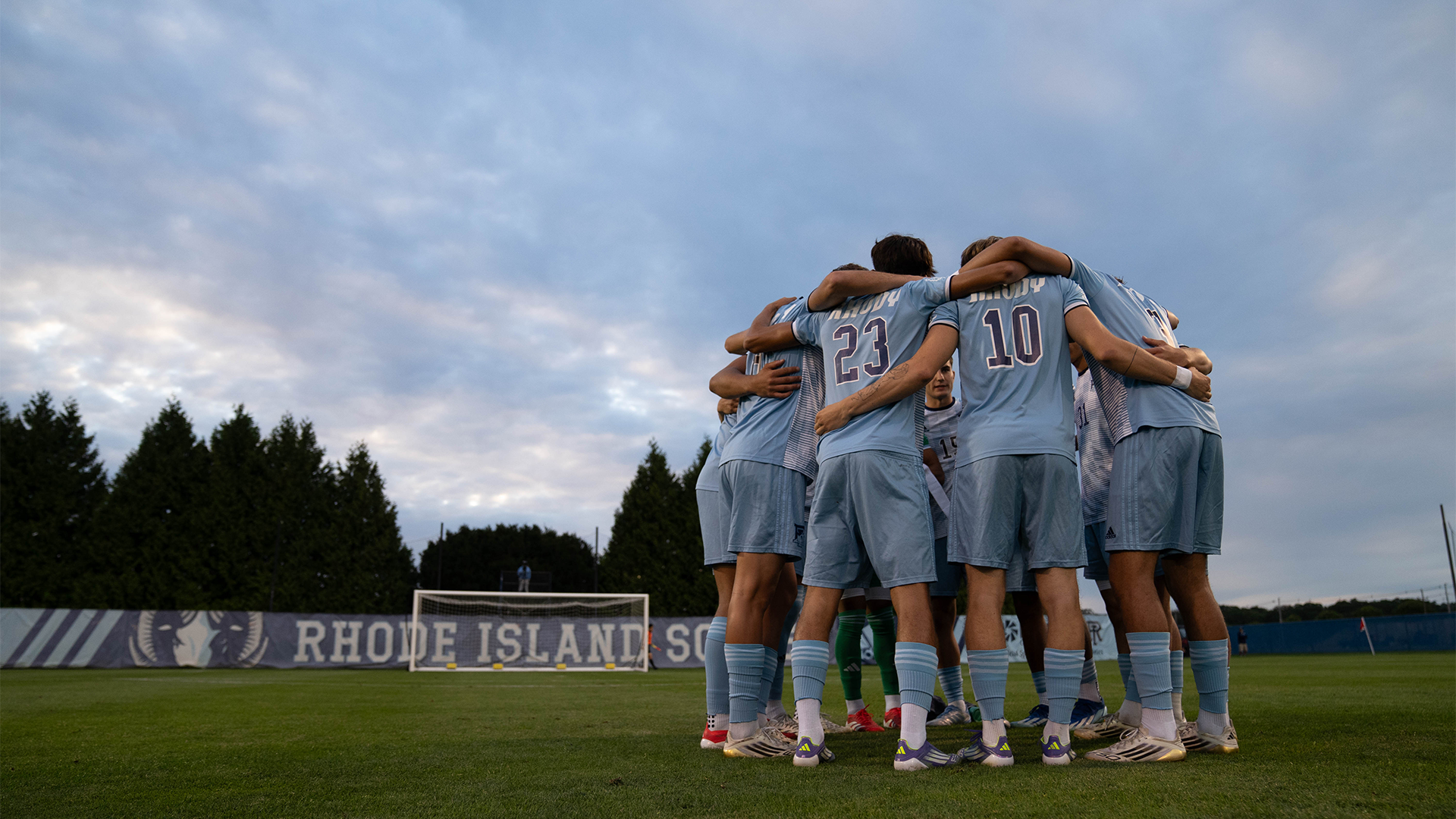 Team huddle