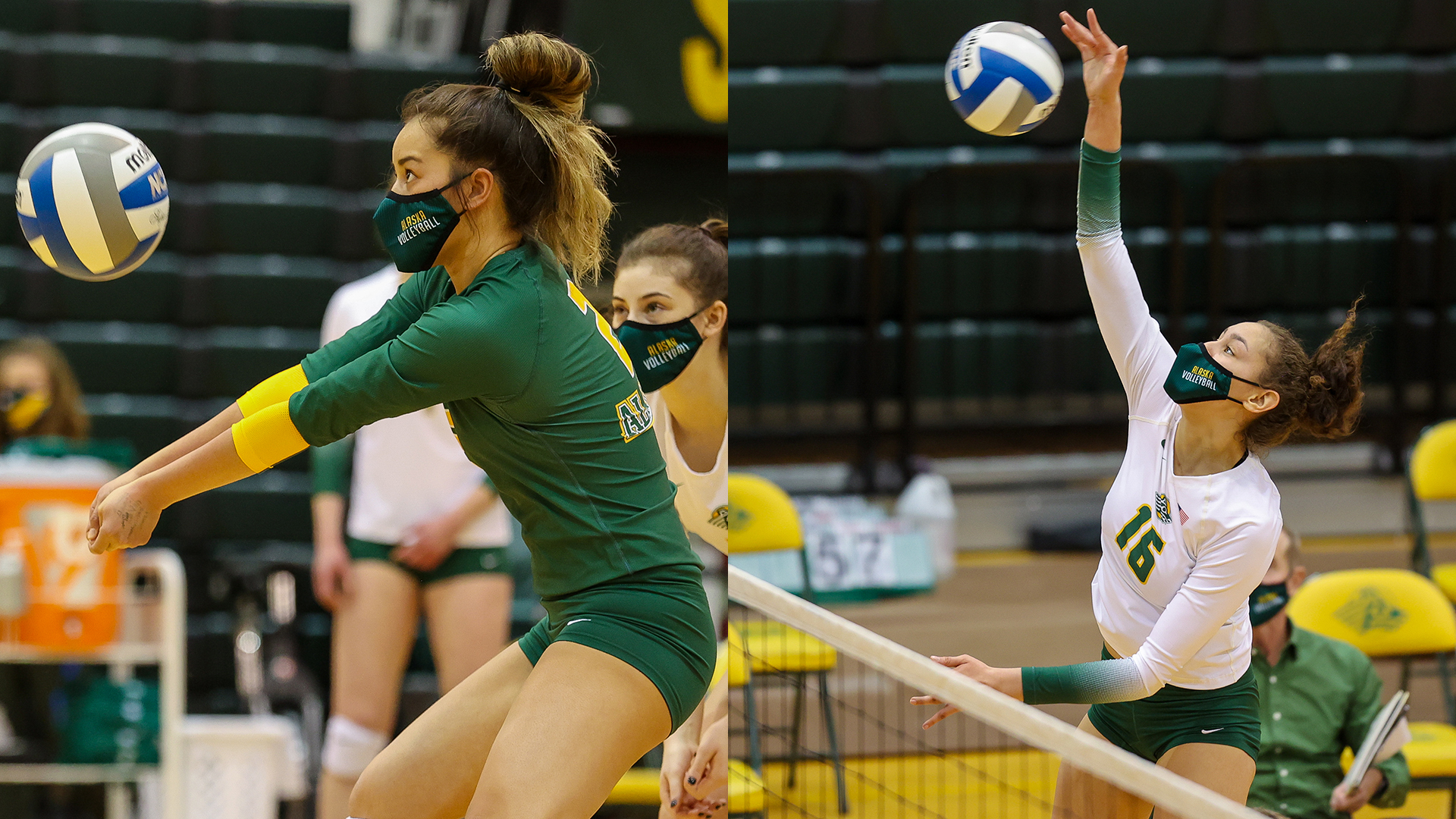 UAA sweeps GNAC weekly volleyball awards University of Alaska Anchorage