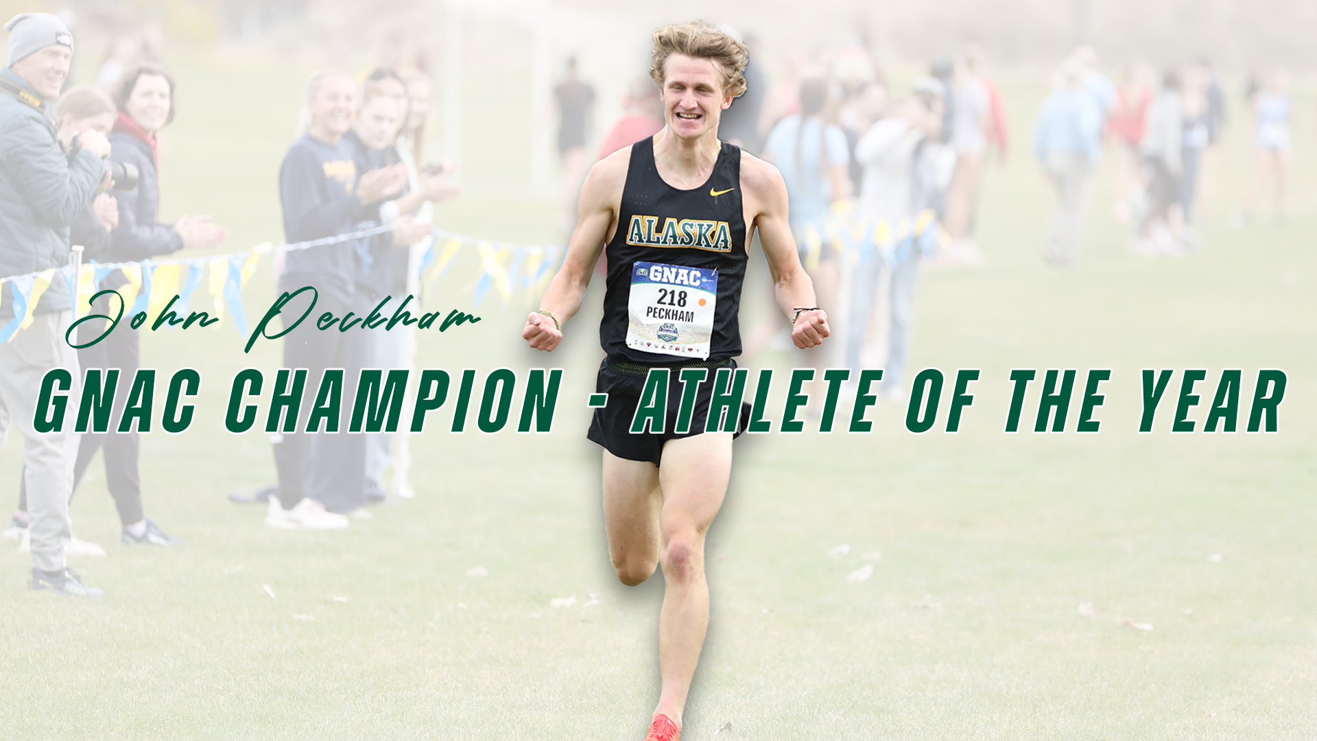 John Peckham GNAC XC Champion