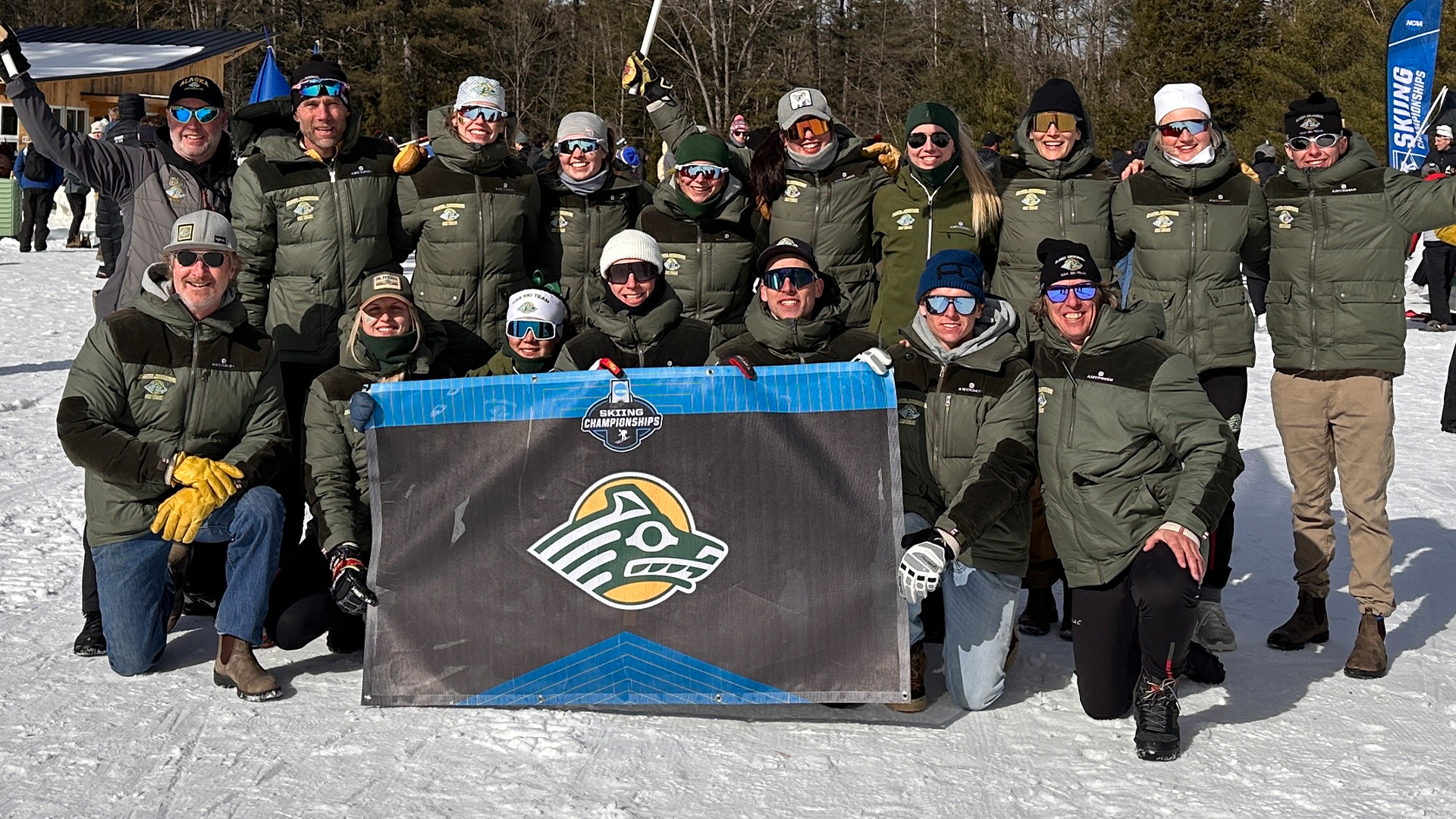 Ski team at 2025 NCAA National Championships