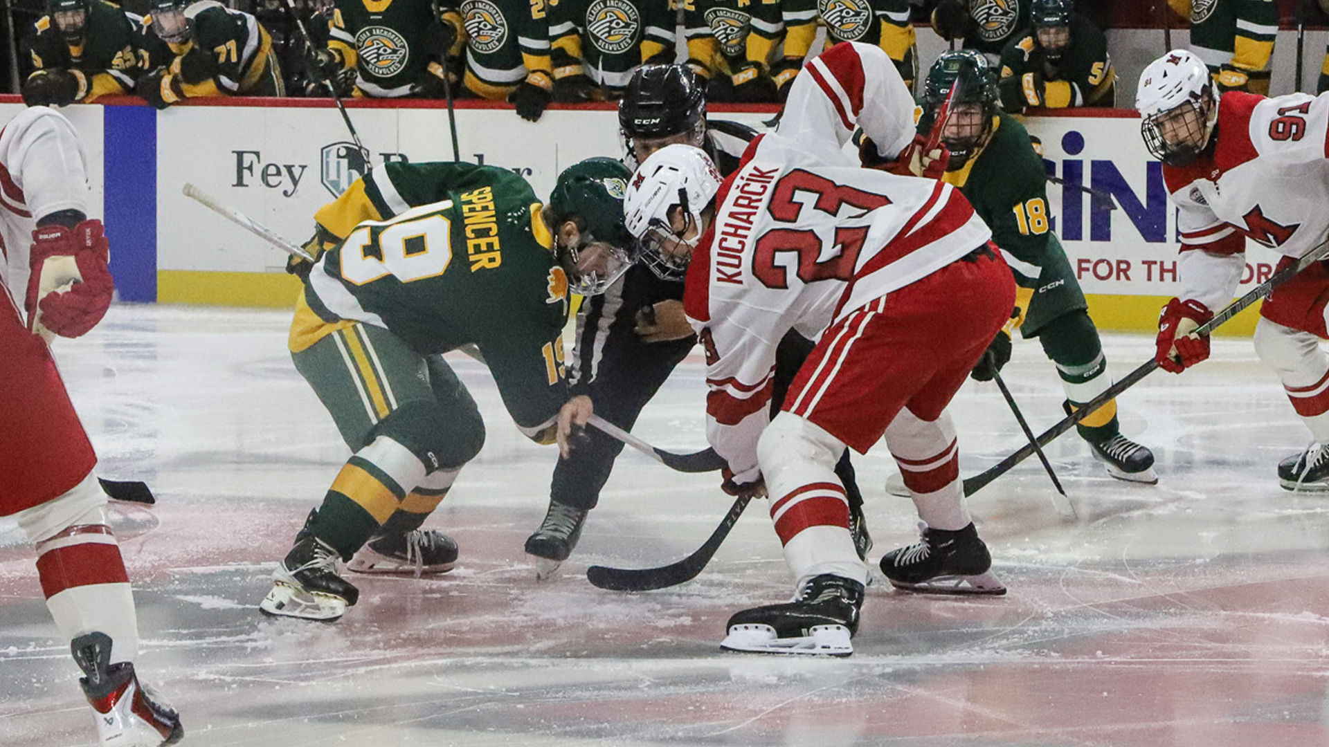 Tye Spencer Faceoff