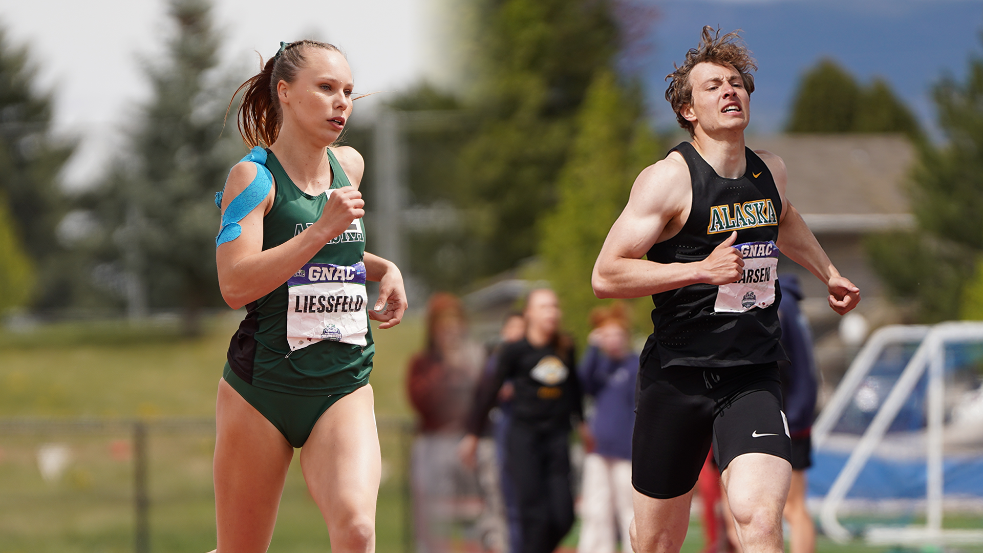 Vivien Liessfeld and Anders Larsen