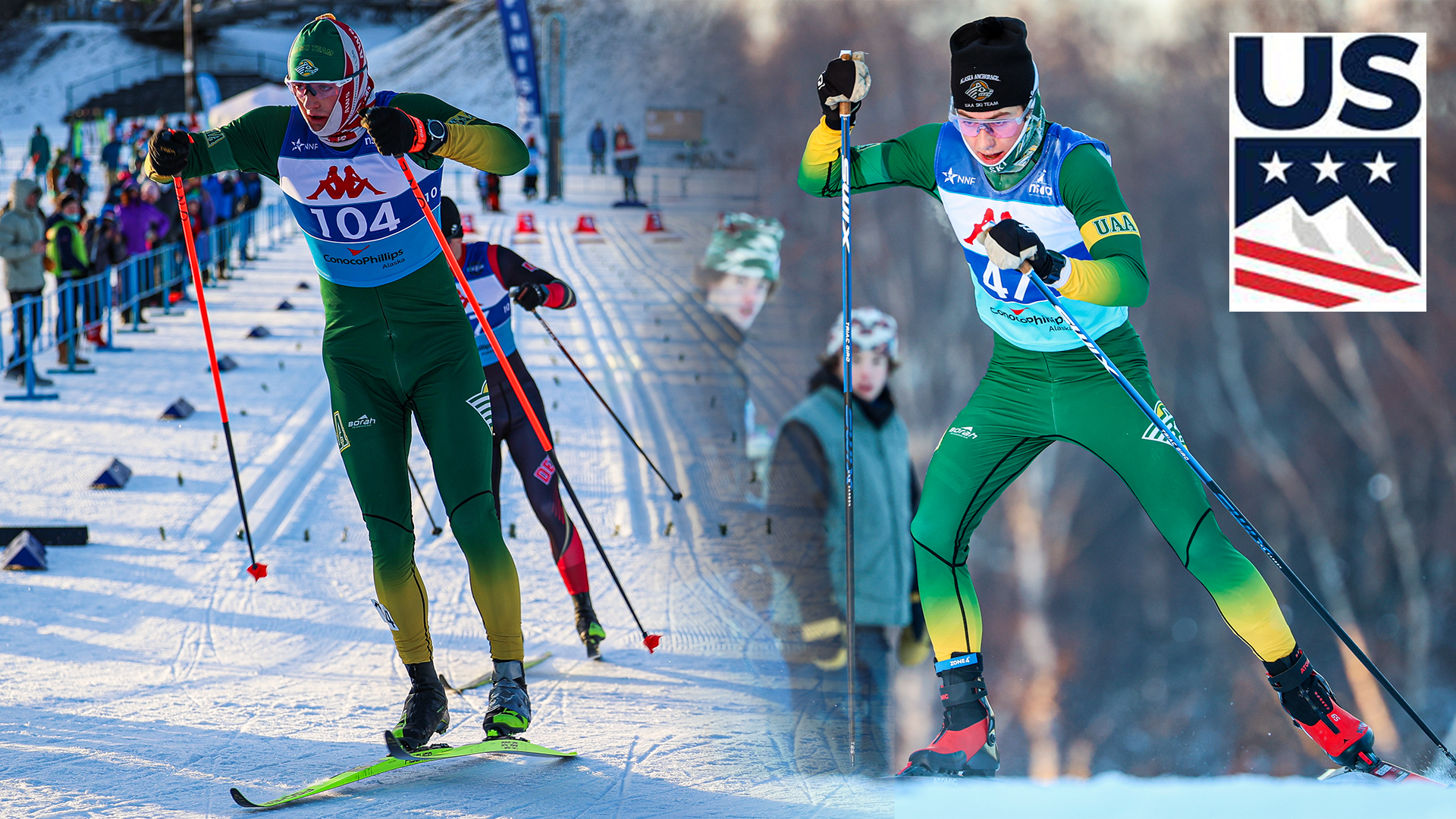 Murphy Kimball and Corbin Carpenter US Ski Team