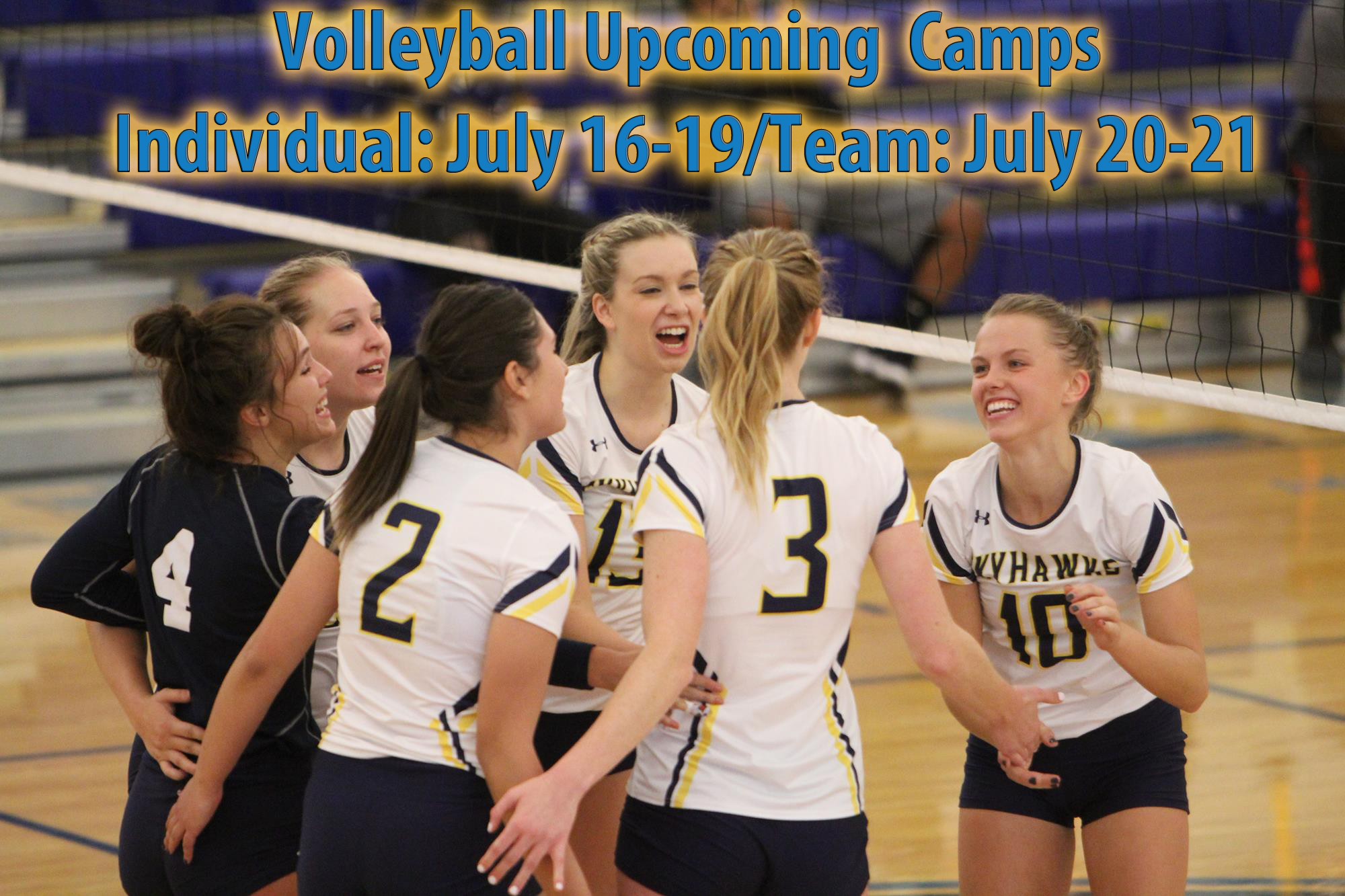 Volleyball Camps Set For July 16 21 Fort Lewis College Athletics