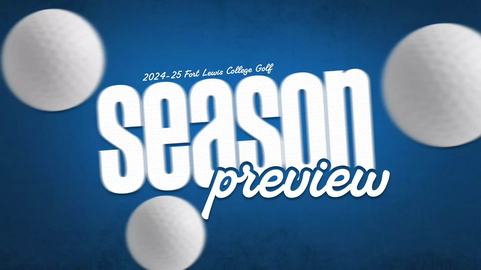 Season Preview - Golf