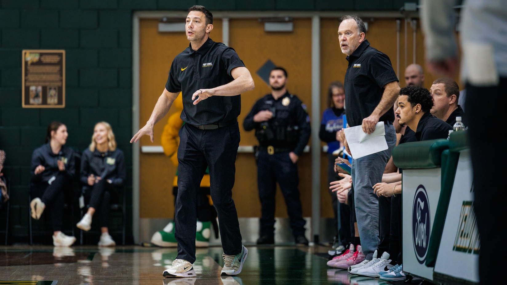 Jordan Mast and Jeff Evans at Black Hills State